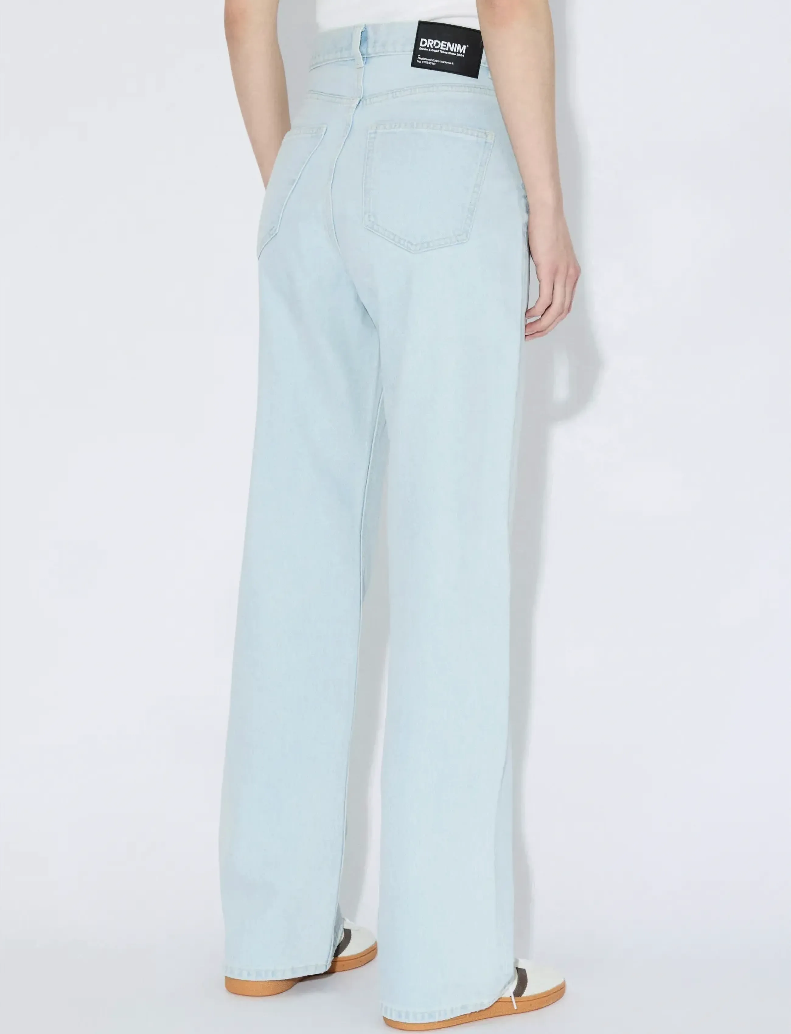 Dr Denim - Echo High Straight - wide leg jeans - bay superlight used - 5