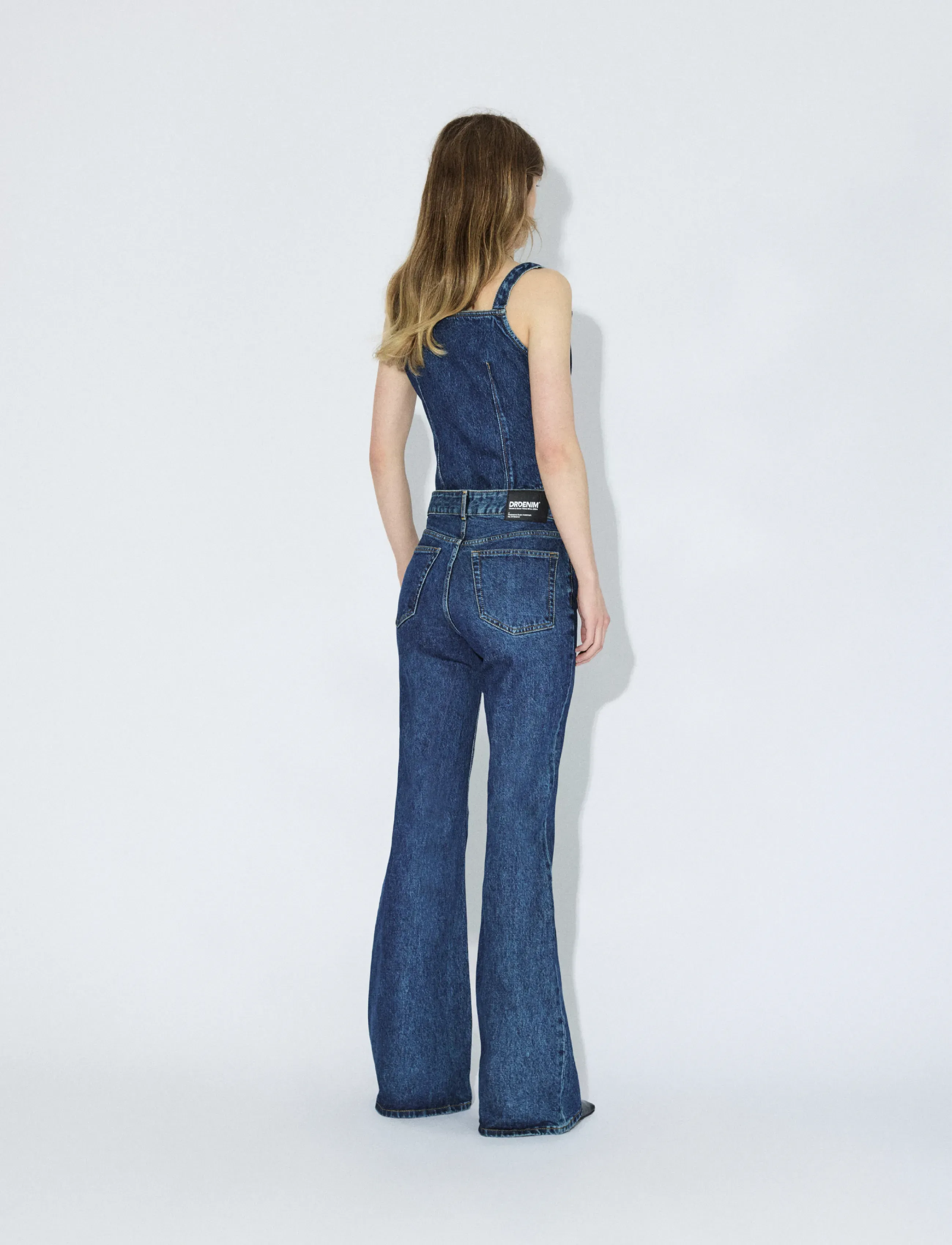 Dr Denim - Elba Mid Bootcut - laia säärega teksad - bay dark retro vintage - 3