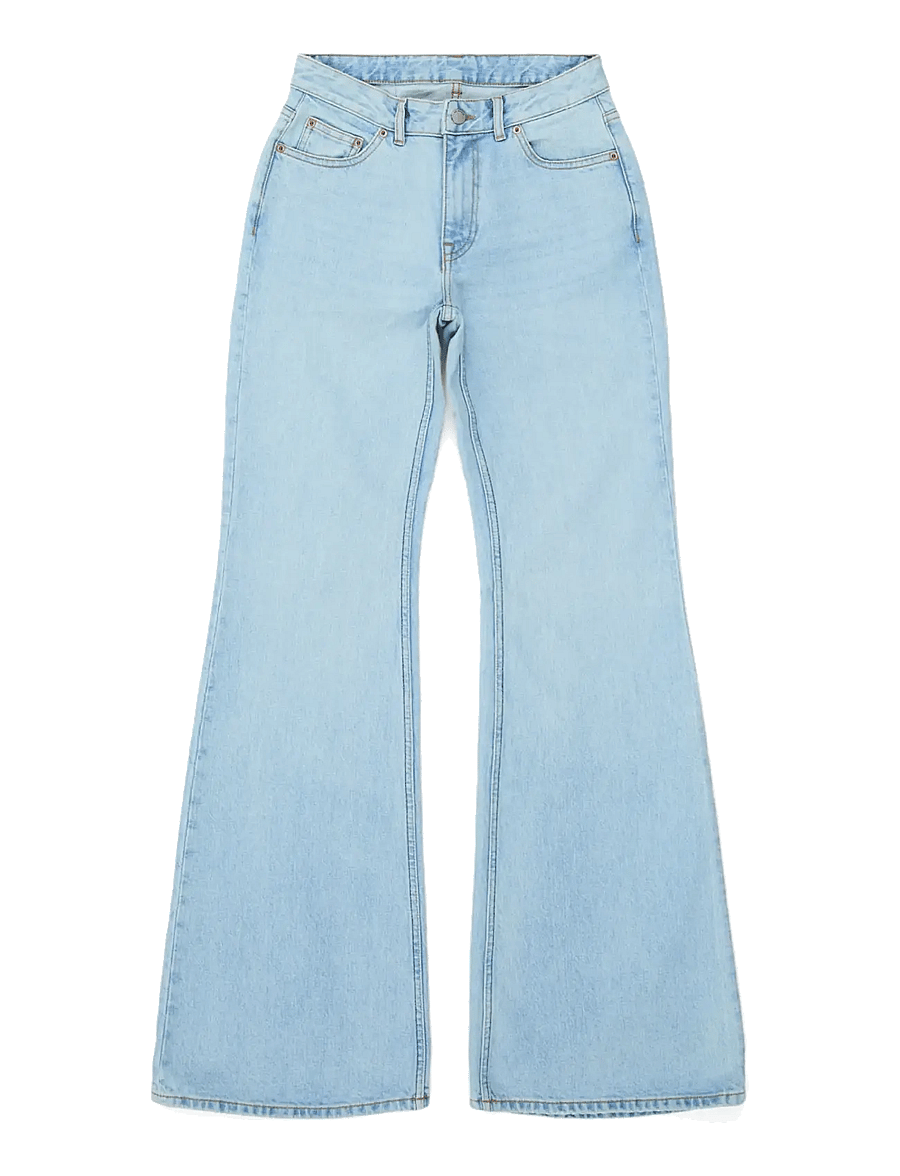 Dr Denim - Elba Mid Bootcut - vide jeans - bay light used - 1