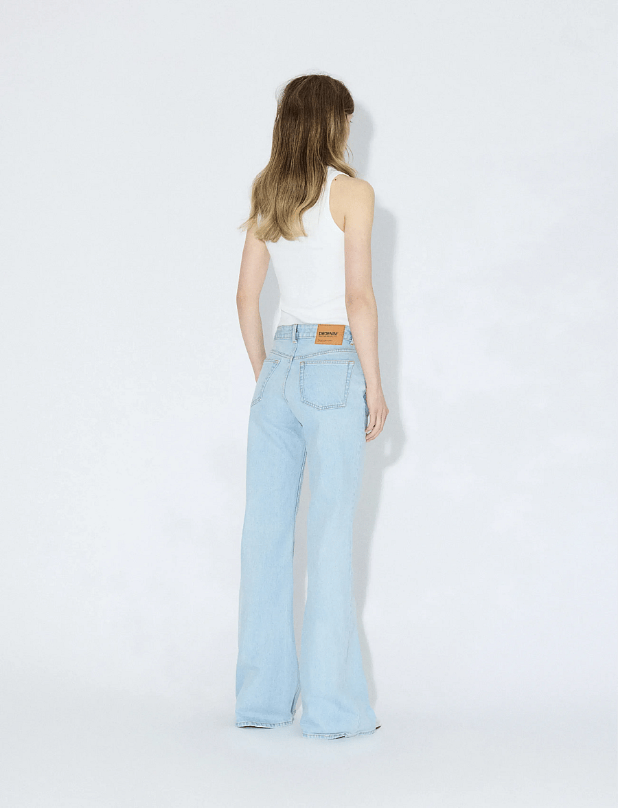 Dr Denim - Elba Mid Bootcut - vide jeans - bay light used - 3