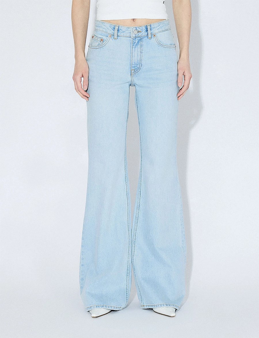 Dr Denim - Elba Mid Bootcut - hosen mit weitem bein - bay light used - 4