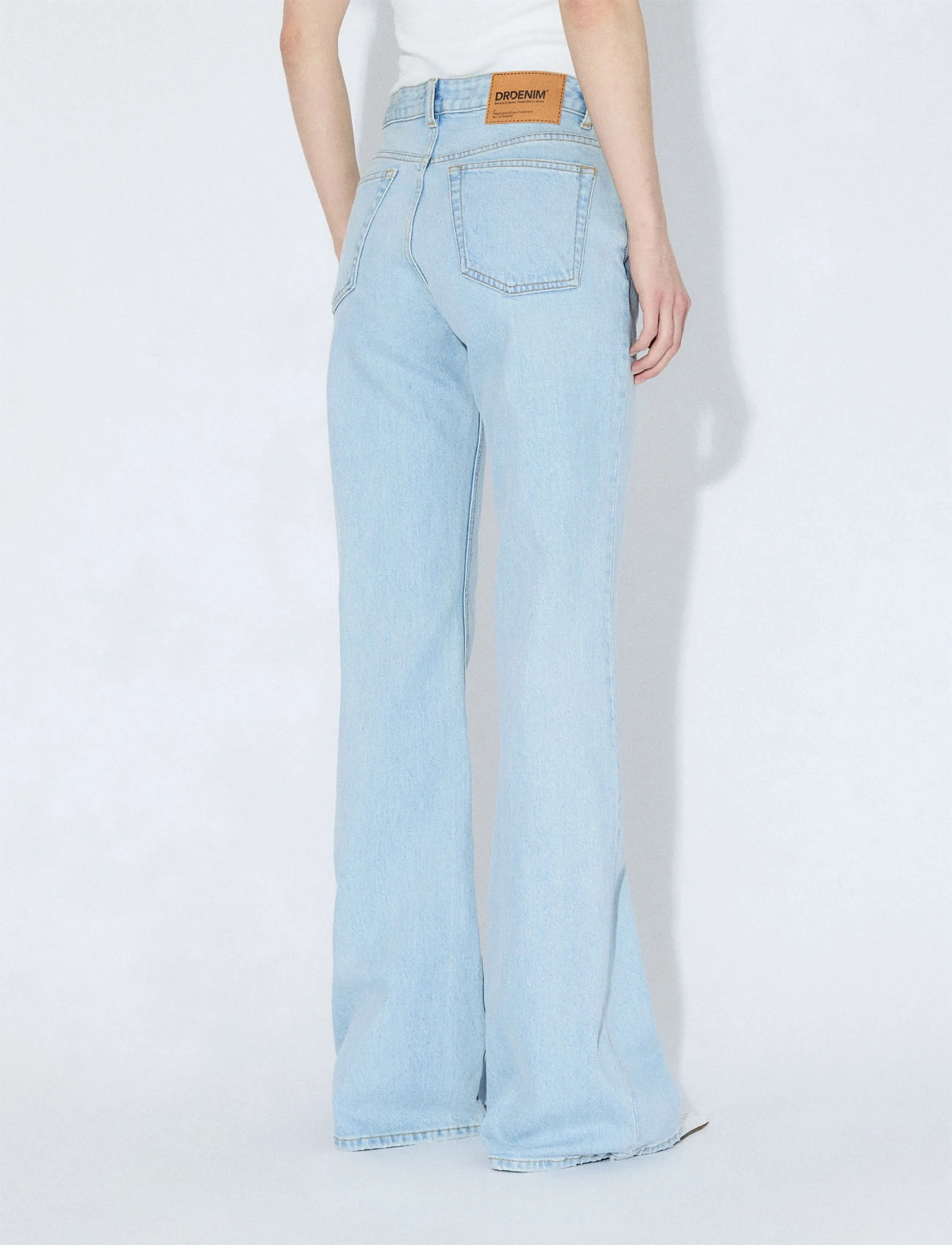 Dr Denim - Elba Mid Bootcut - hosen mit weitem bein - bay light used - 5