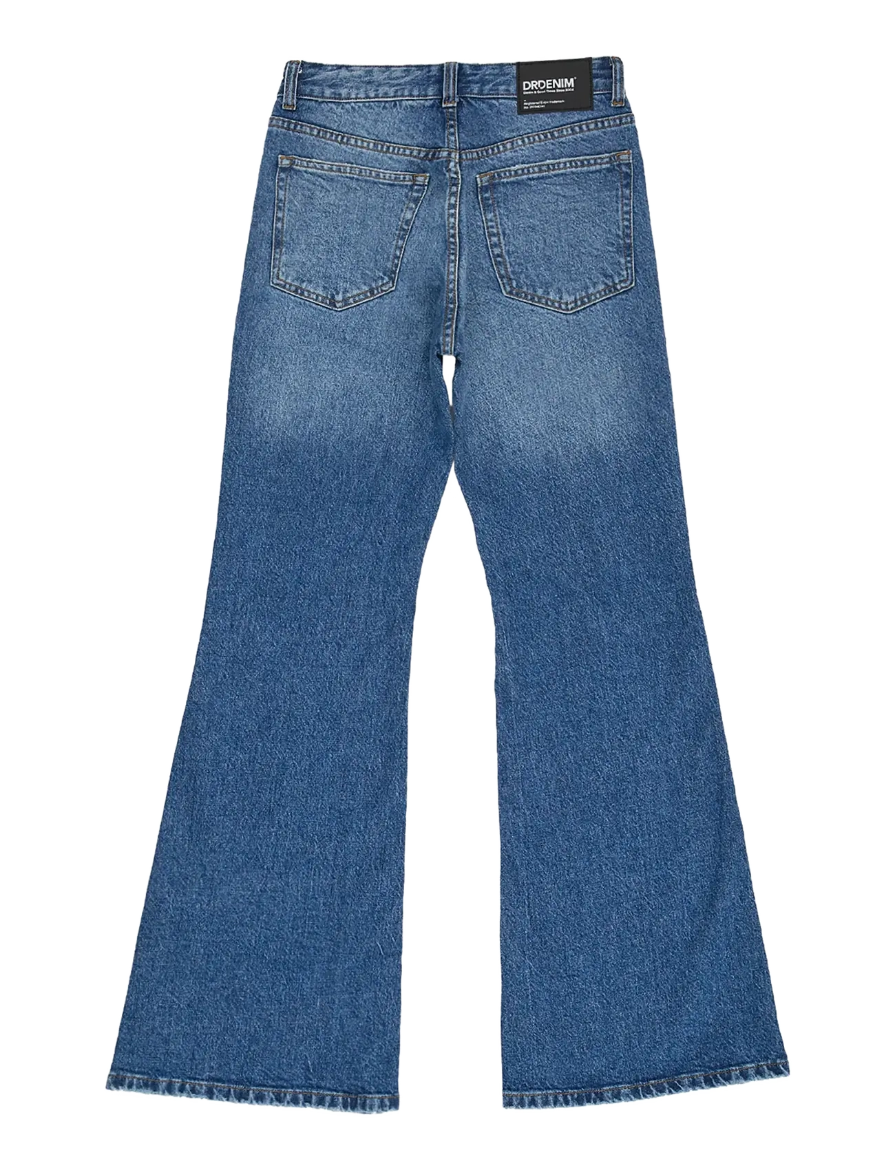 Dr Denim - Elba Mid Bootcut - bootcut jeans - bay mid fade worn - 2