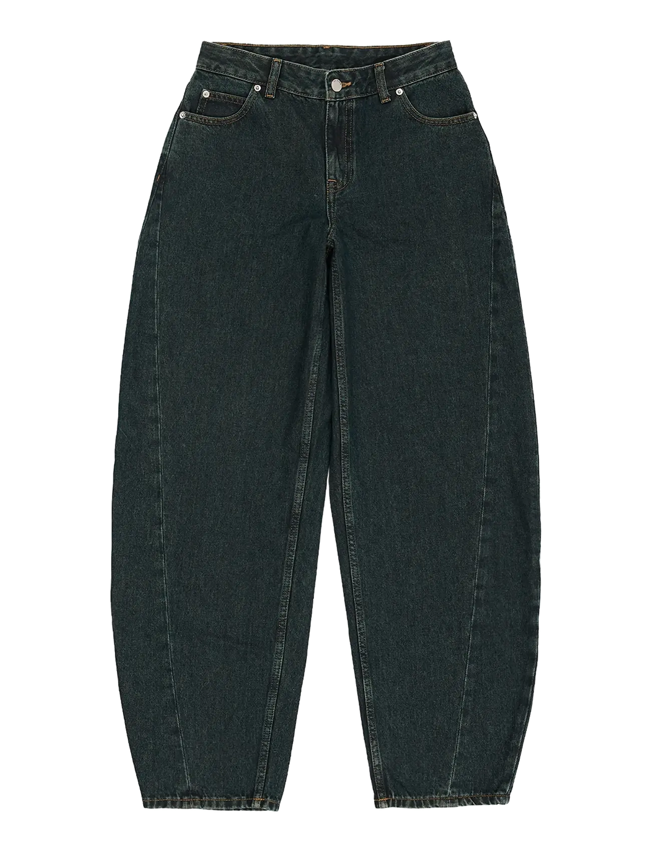 Dr Denim - Nanci Mid Barrel Seam - barrel jeans - kodiak dark retro - 1