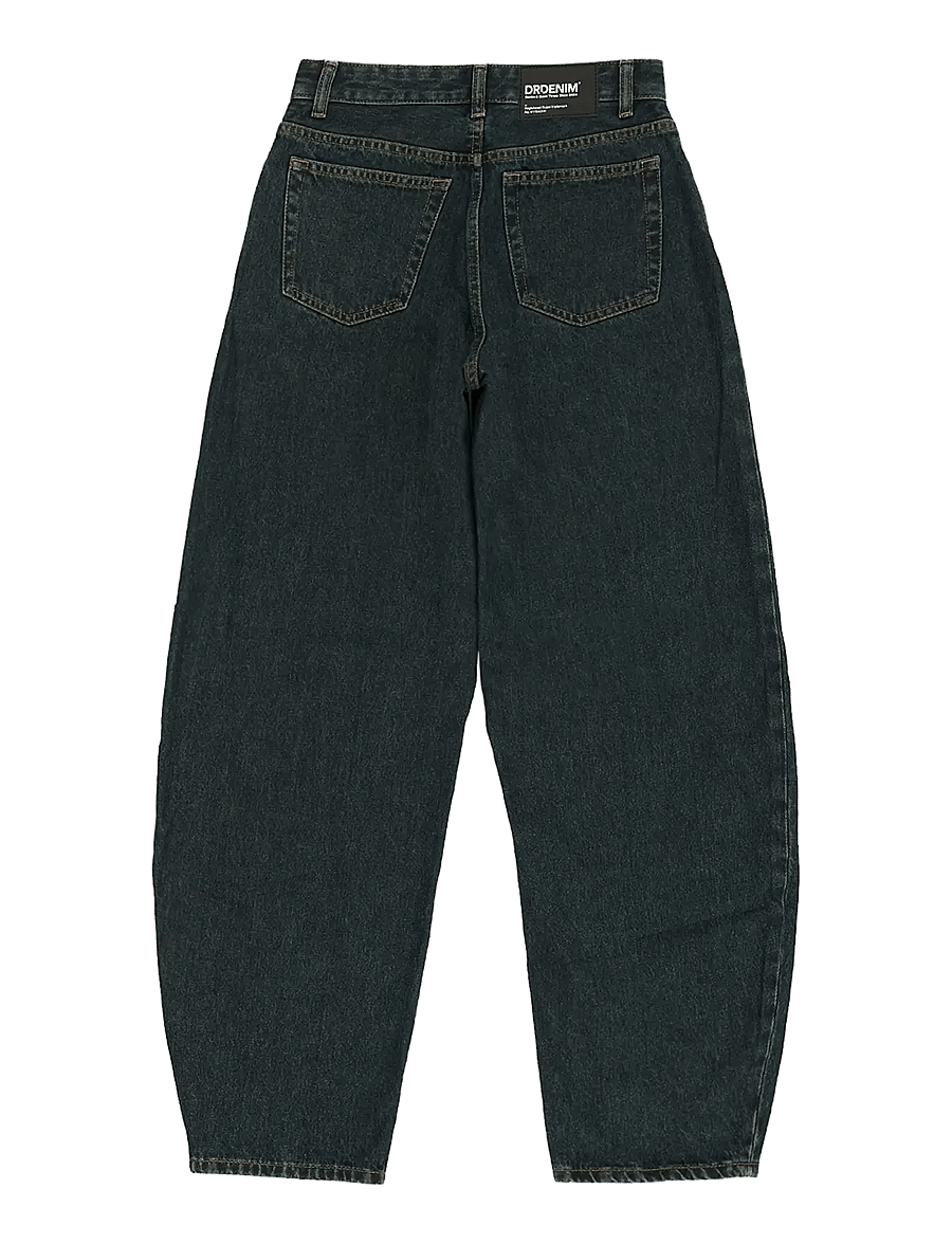 Dr Denim - Nanci Mid Barrel Seam - barrel jeans - kodiak dark retro - 2