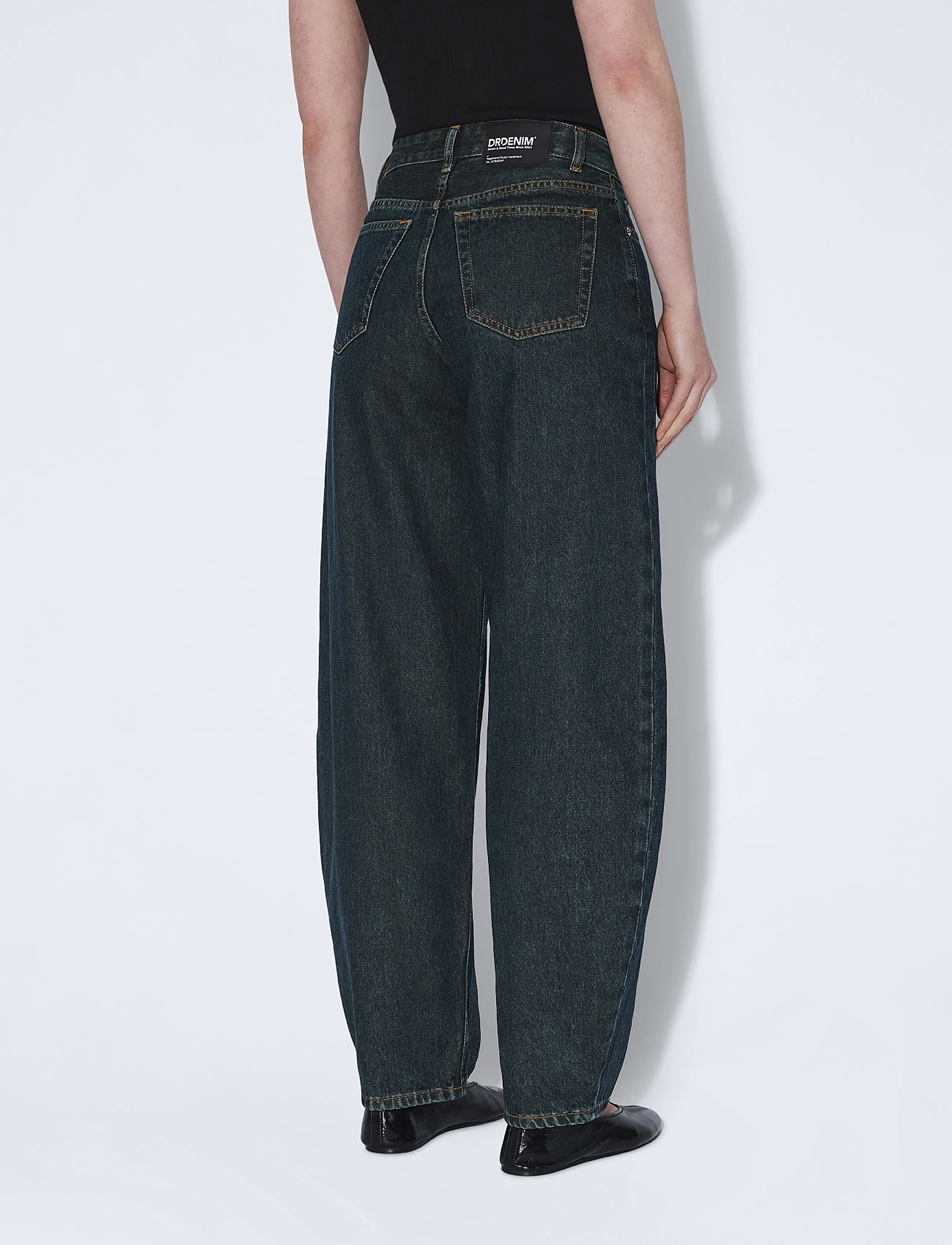 Dr Denim - Nanci Mid Barrel Seam - kodiak dark retro - 5