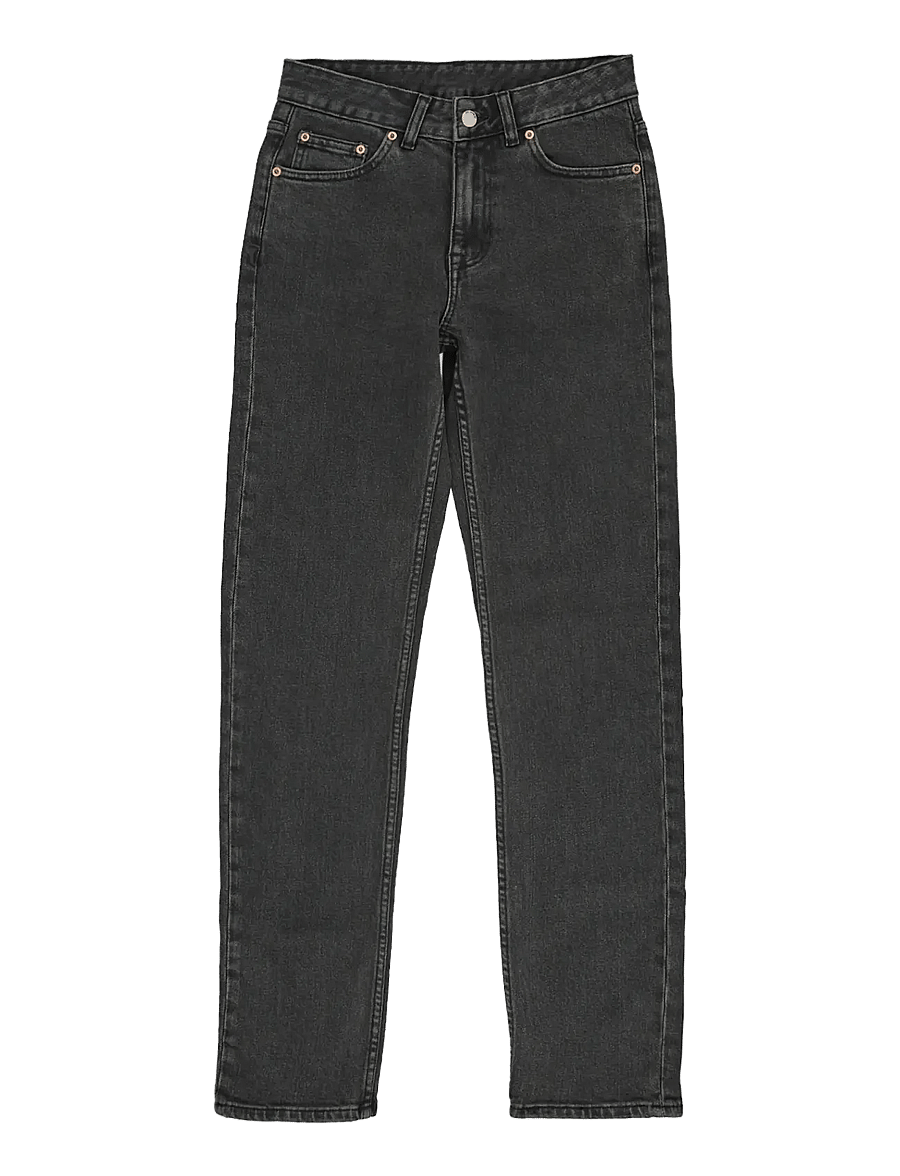 Dr Denim - Straw Mid Slim - slim-fit-jeans - tar aged black - 1