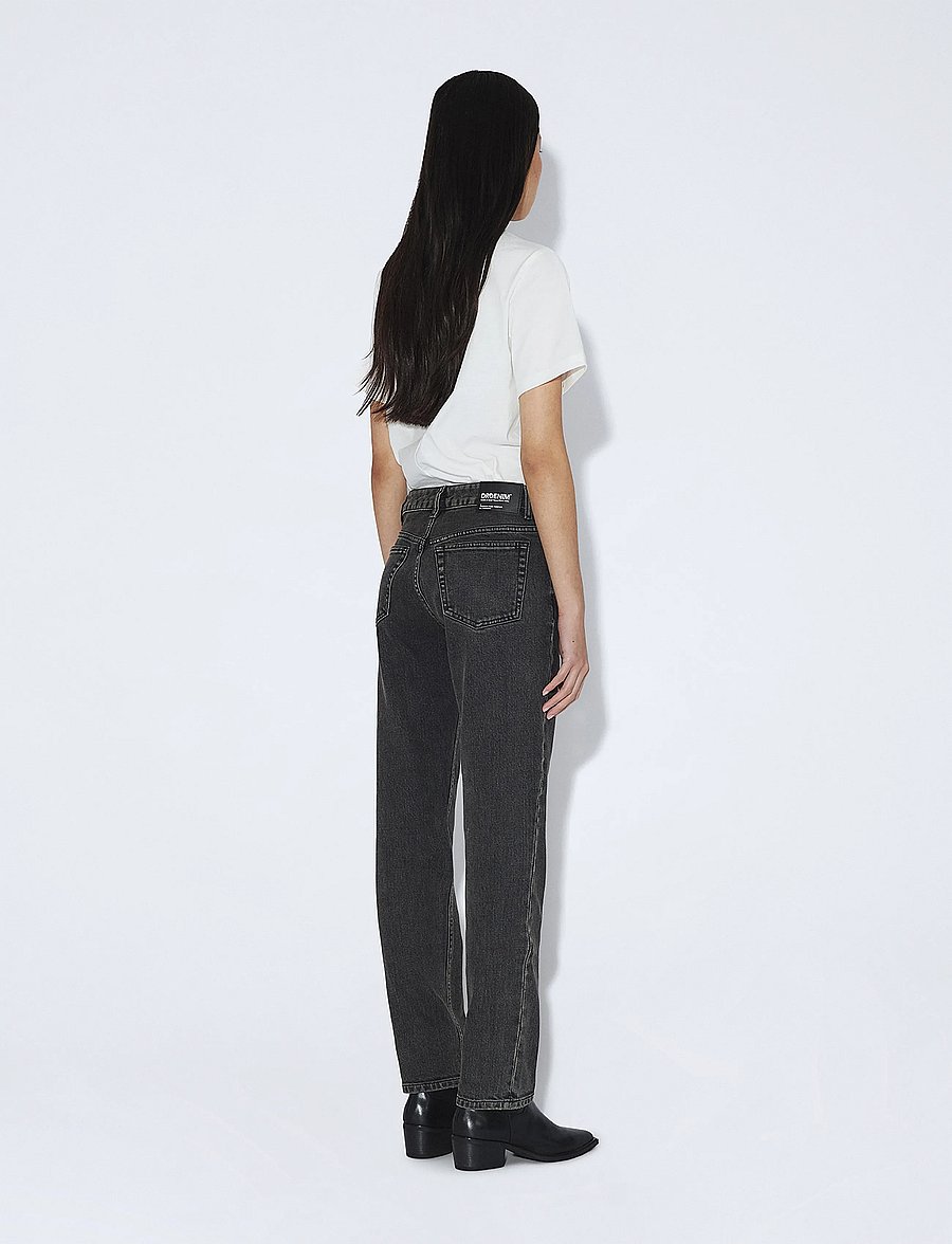 Dr Denim - Straw Mid Slim - slim-fit-jeans - tar aged black - 3