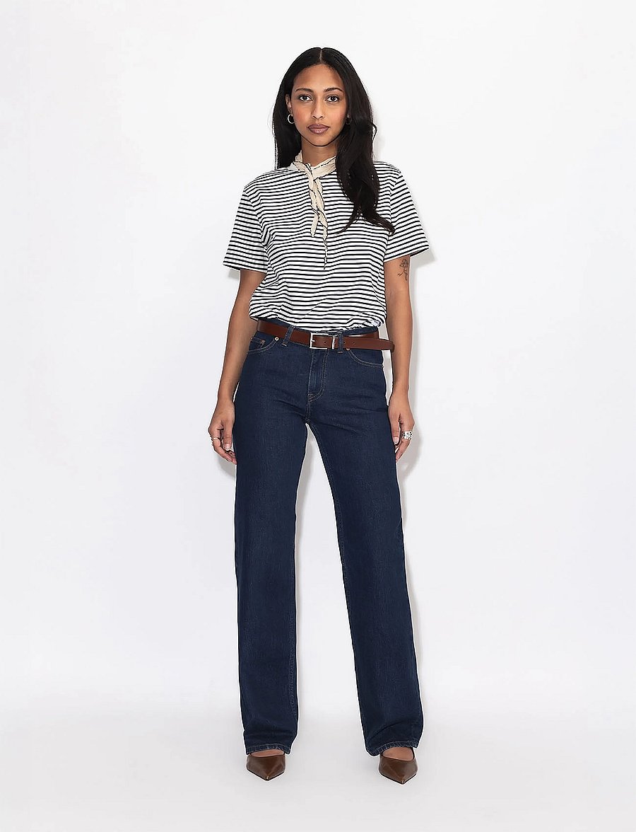 Dr Denim - Echo Mid Straight - bay rinse - 0