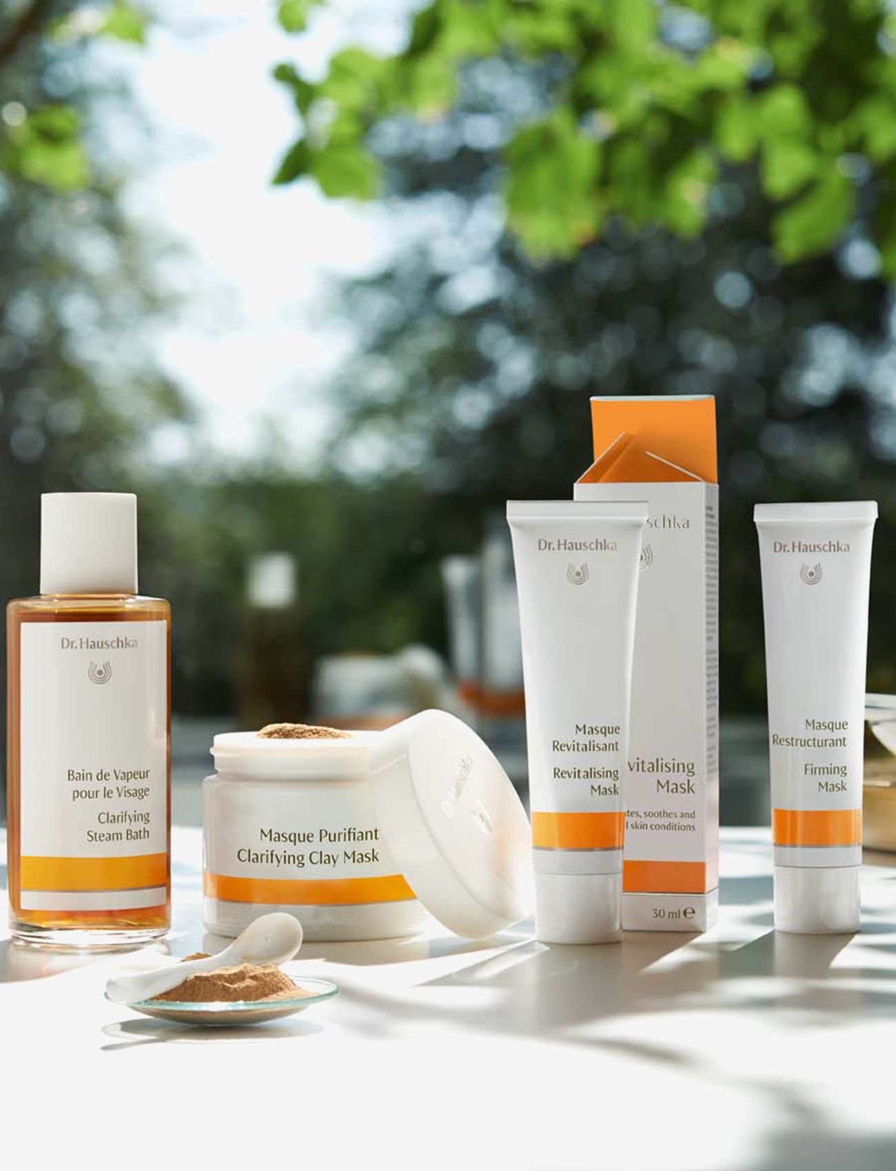 Dr. Hauschka - Firming Mask - ansigtsmasker - clear - 2