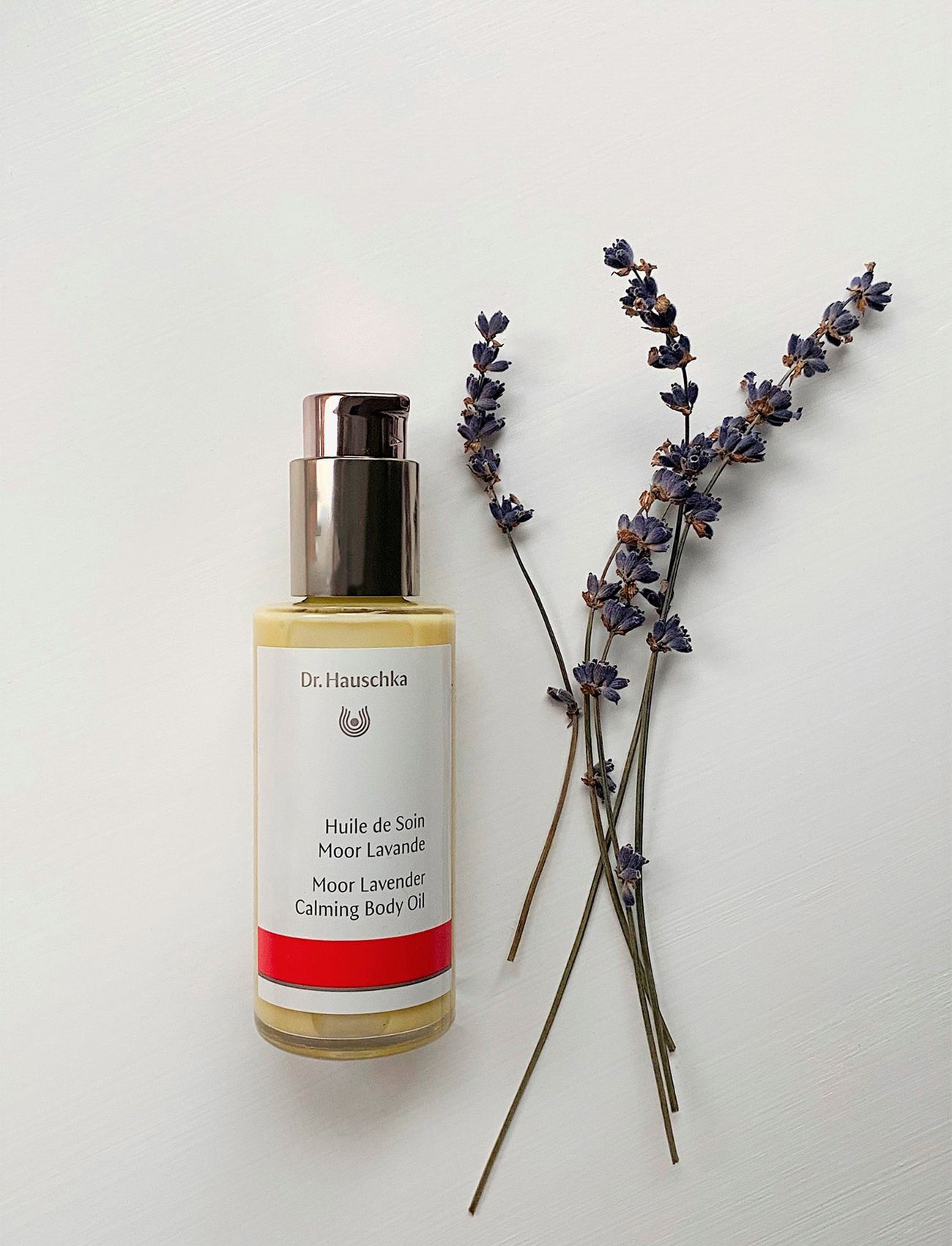 Dr. Hauschka - Moor Lavender Body Oil - travel sizes & kits - clear - 1