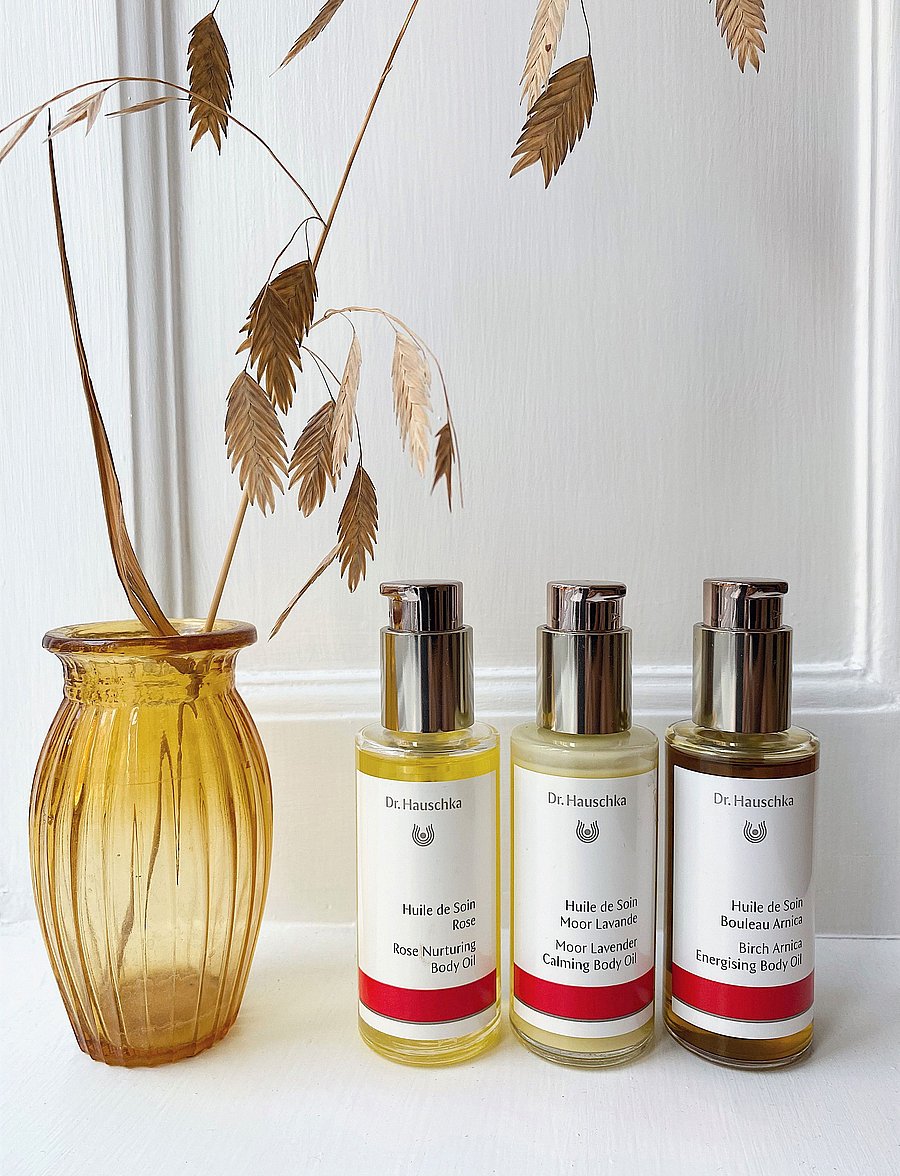 Dr. Hauschka - Moor Lavender Body Oil - kropsolier - clear - 2