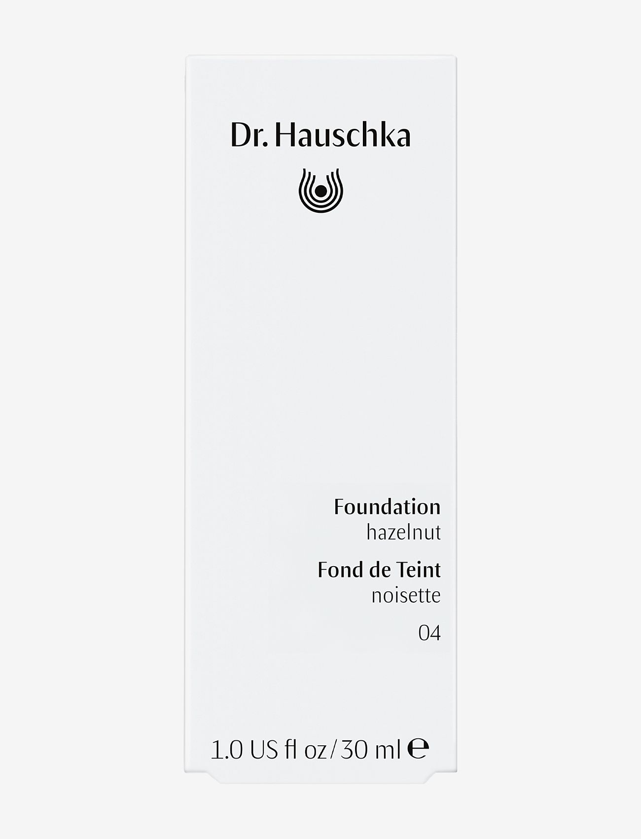 Dr. Hauschka - FOUNDATION 04 HAZELNUT 30 ML - förðunarvörur - 04 hazelnut - 1