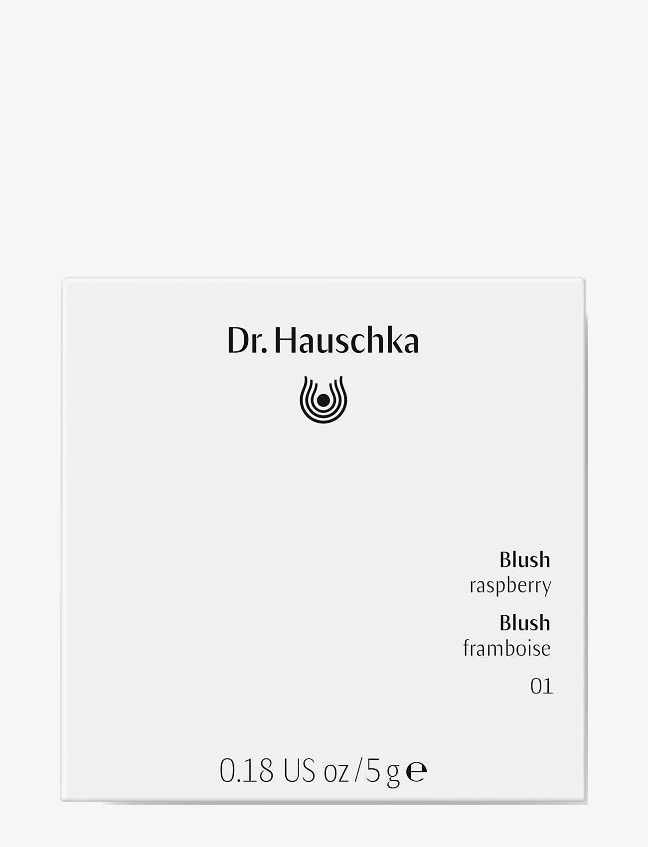 Dr. Hauschka - BLUSH 01 RASPBERRY 5 G - festtøj til outletpriser - red - 1