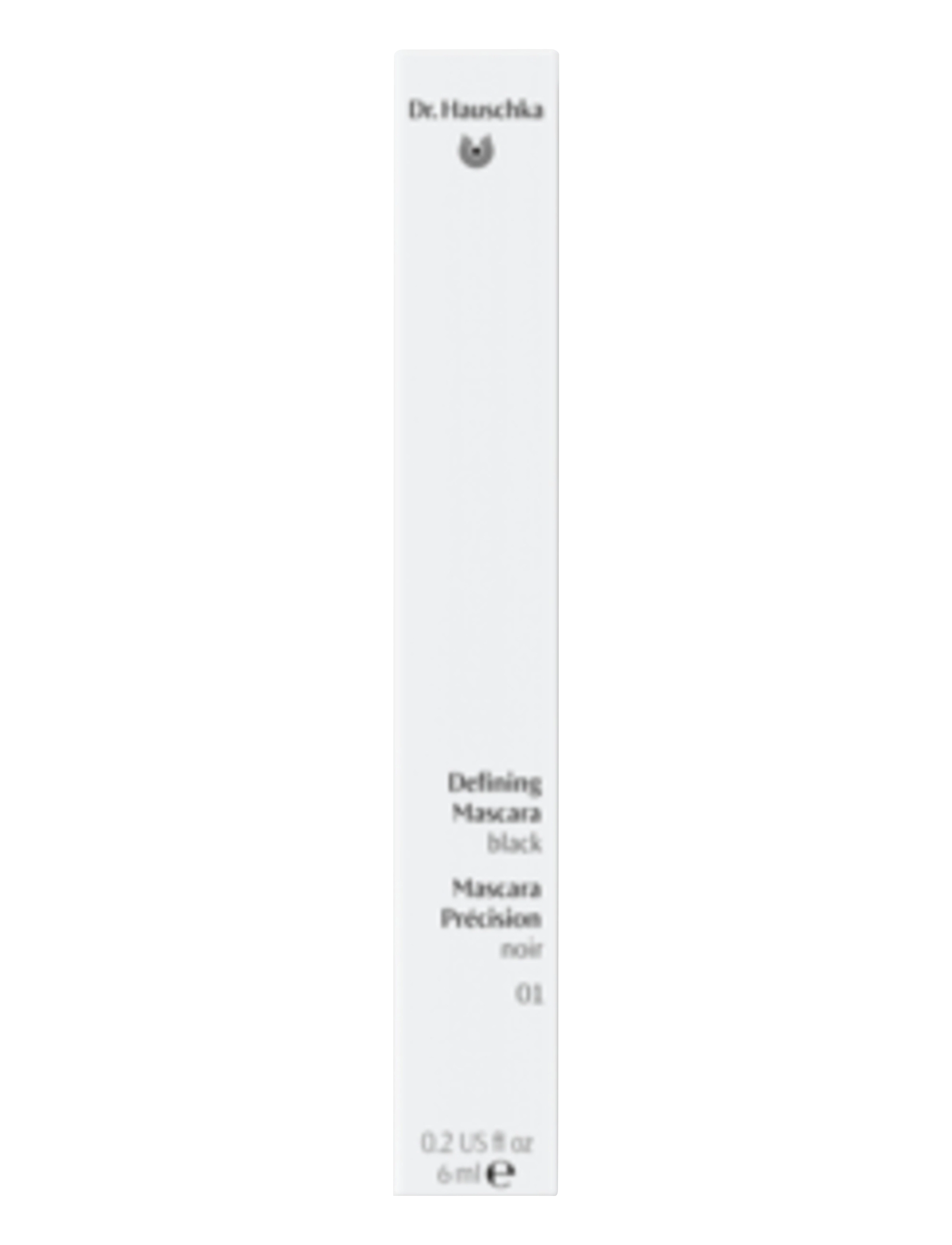 Dr. Hauschka - DEFINING MASCARA 01 BLACK 6 ML - förðunarvörur - 01 black - 1
