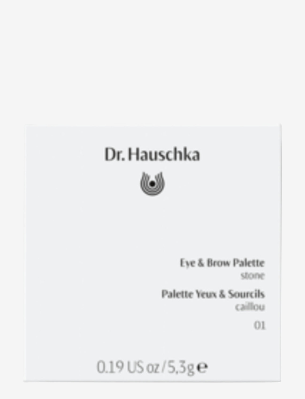 Dr. Hauschka - EYE AND BROW PALETTE 01 STONE 5,3 G - förðunarvörur - multi-colored - 2