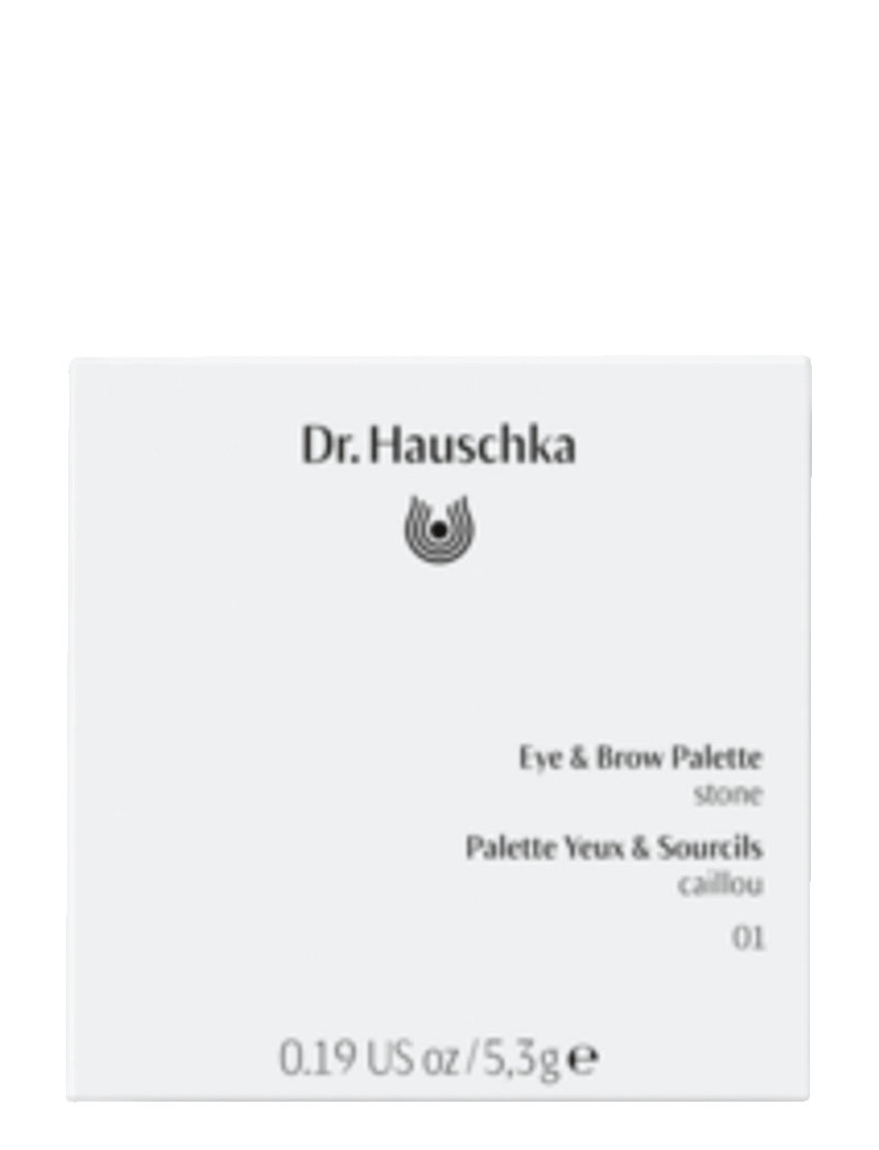 Dr. Hauschka - EYE AND BROW PALETTE 01 STONE 5,3 G - förðunarvörur - multi-colored - 2