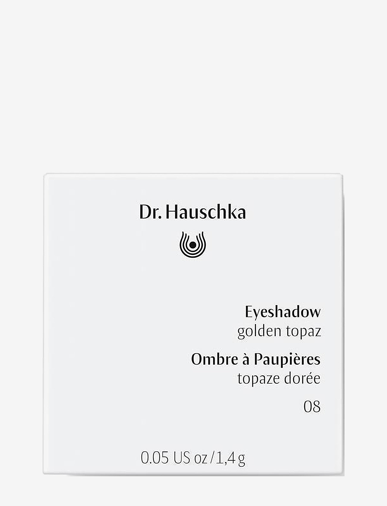 Dr. Hauschka - EYESHADOW 08 GOLDEN TOPAZ 1,4 G - makeup - gold - 1