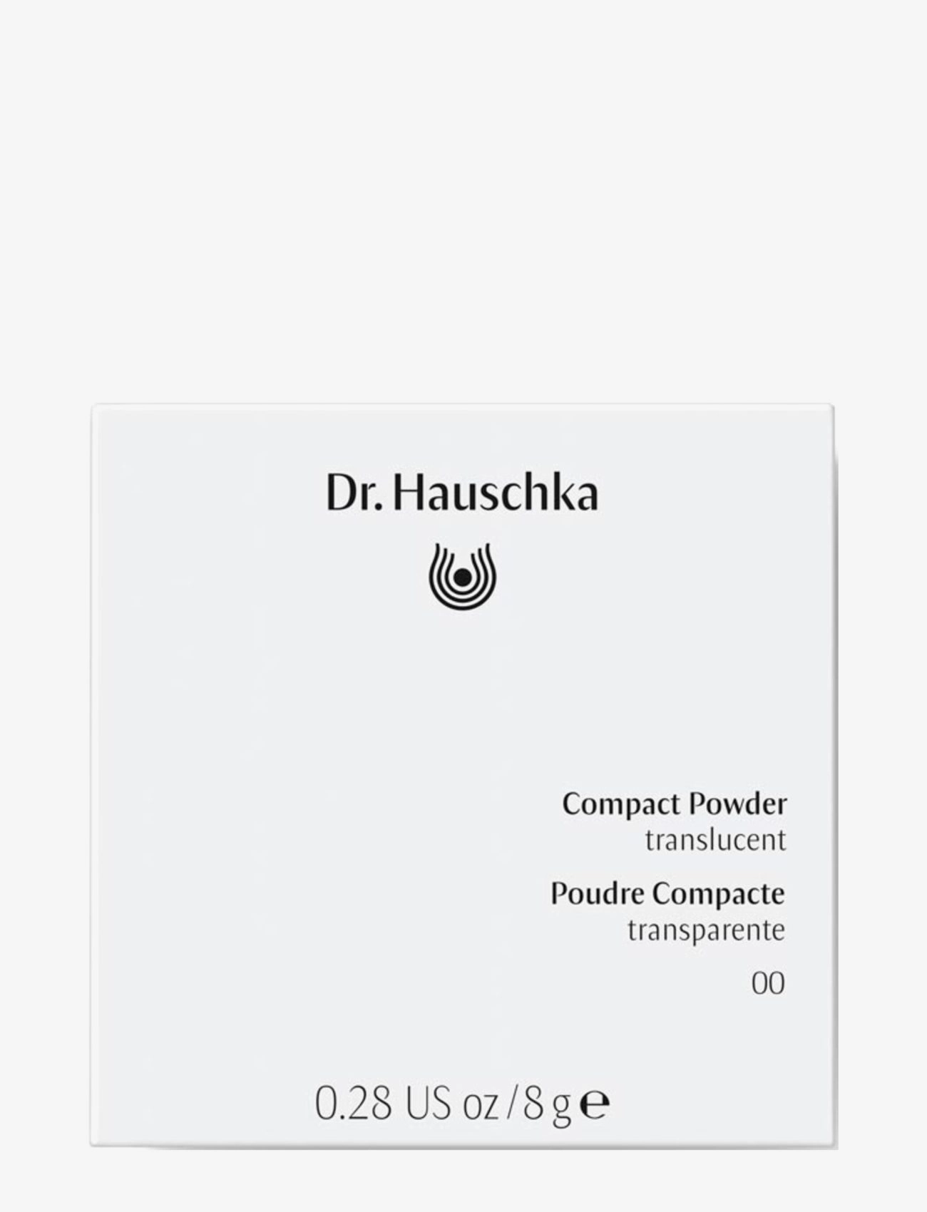 Dr. Hauschka - COMPACT POWDER 00 TRANSLUCENT 8 G - juhlamuotia outlet-hintaan - clear - 2