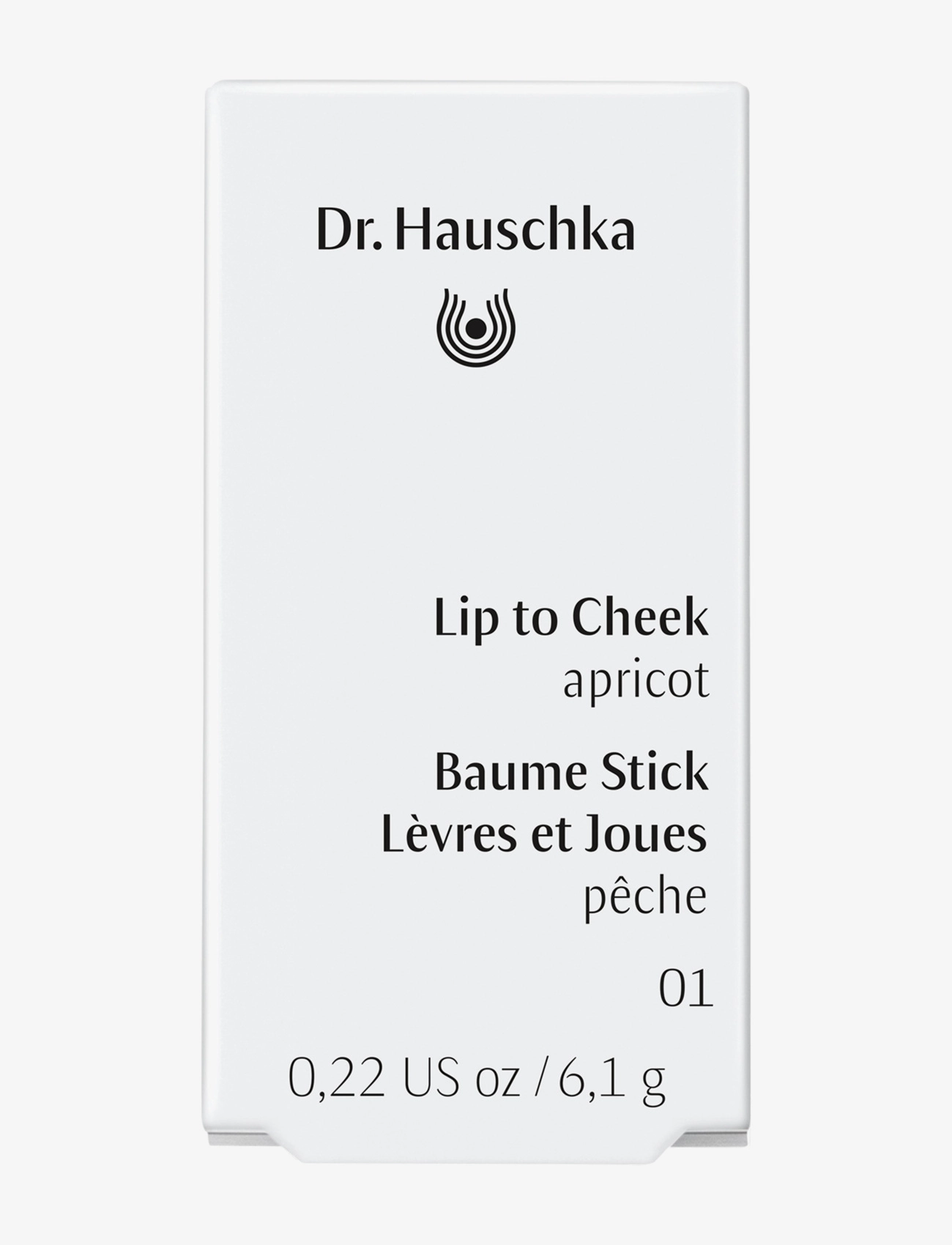 Dr. Hauschka - LIP TO CHEEK 01 APRICOT 6,5G - förðunarvörur - orange - 1