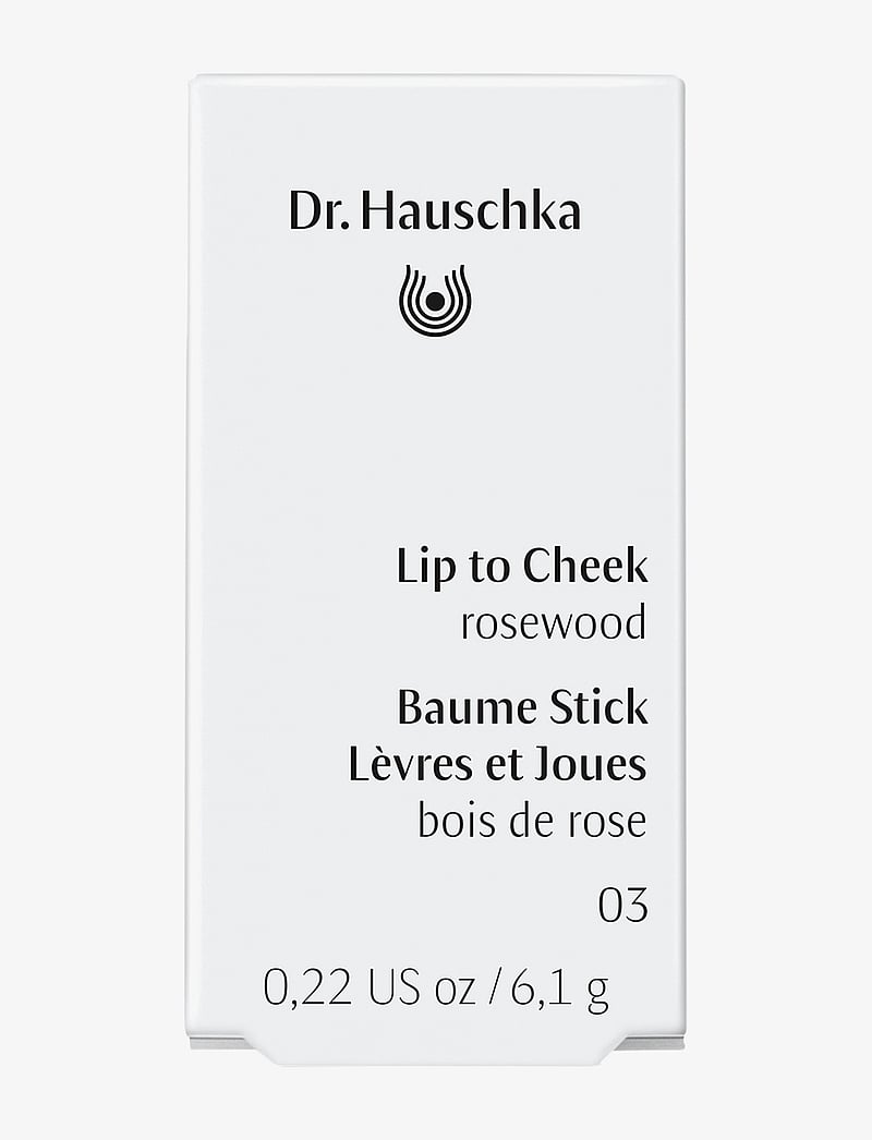 Dr. Hauschka - LIP TO CHEEK 03 ROSEWOOD 6,5G - förðunarvörur - pink - 1