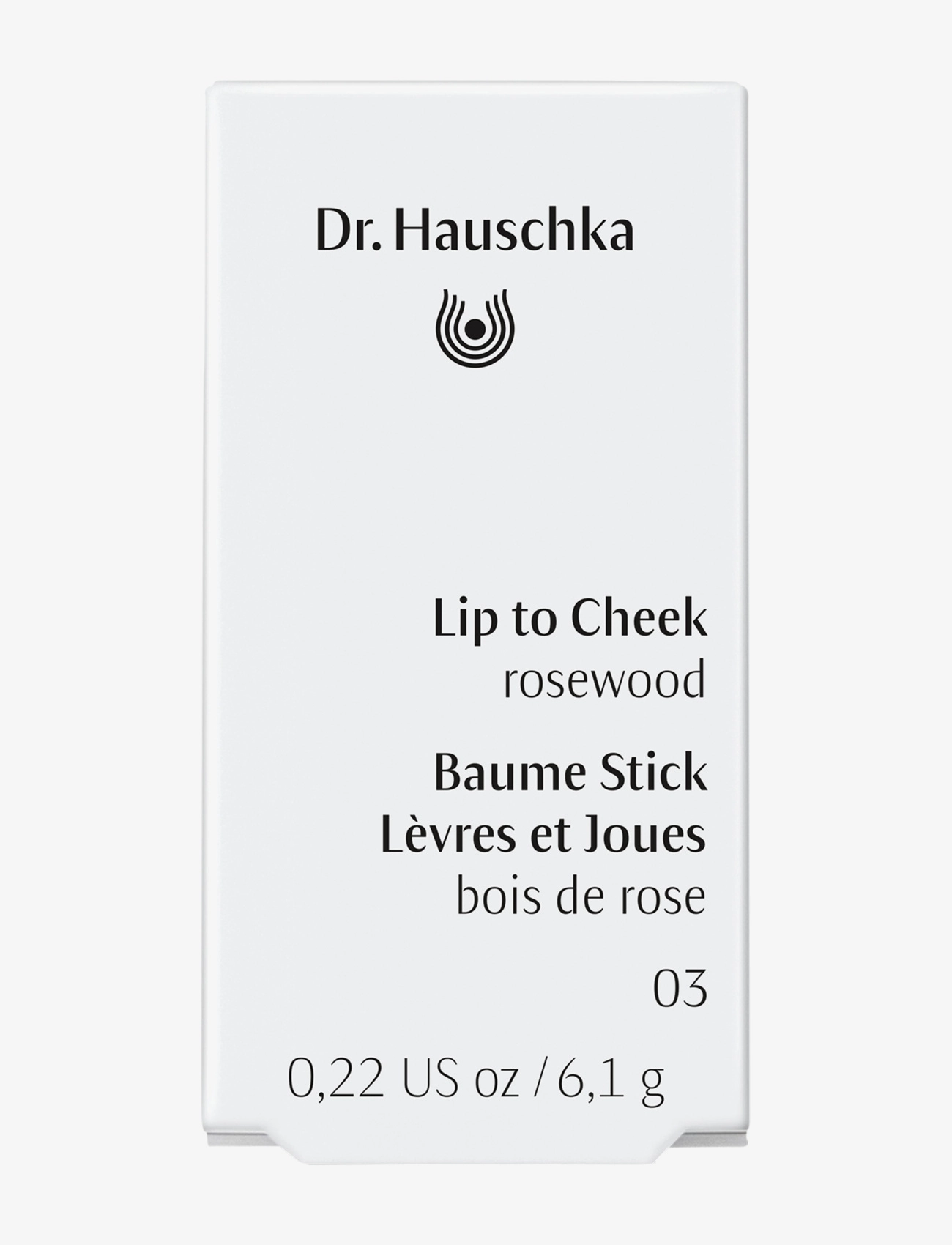 Dr. Hauschka - LIP TO CHEEK 03 ROSEWOOD 6,5G - meikit - pink - 1