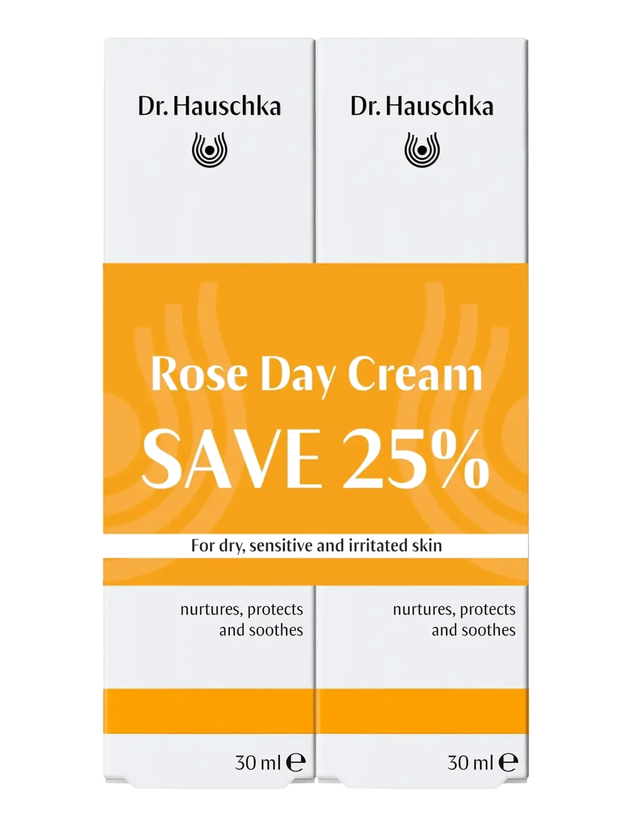 Dr. Hauschka Rose Day Cream Duo Pack 2 X 30 Ml, Day Cremes, Nude, Str: ONE SIZE