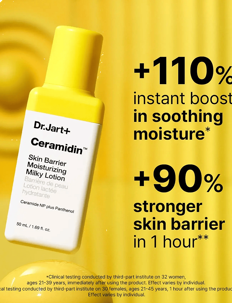 Dr.Jart+ - Ceramidin Skin Barrier Moisturizing Milky Lotion - dagcremer - clear - 3
