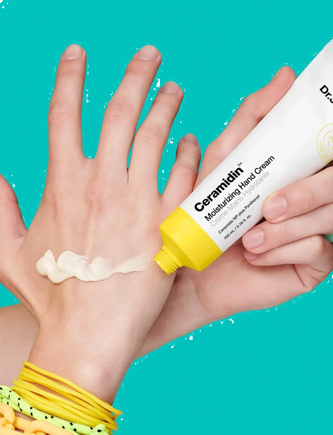 Dr.Jart+ - Ceramidin Moisturizing Hand Cream - handáburður - clear - 1