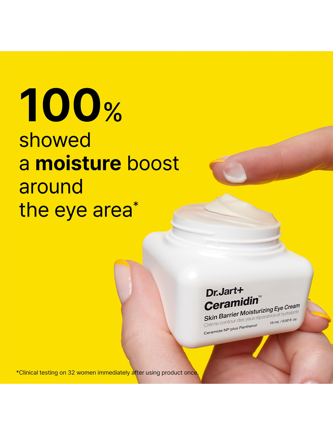 Dr.Jart+ - Ceramidin Skin Barrier Moisturizing Eye Cream - Øjencremer - clear - 2