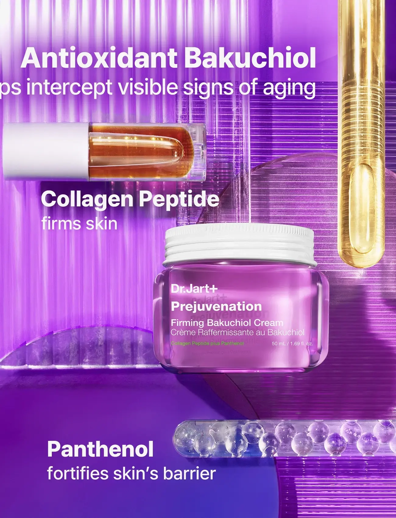 Dr.Jart+ - Prejuvenation Firming Bakuchiol Cream - dagkrem - clear - 2