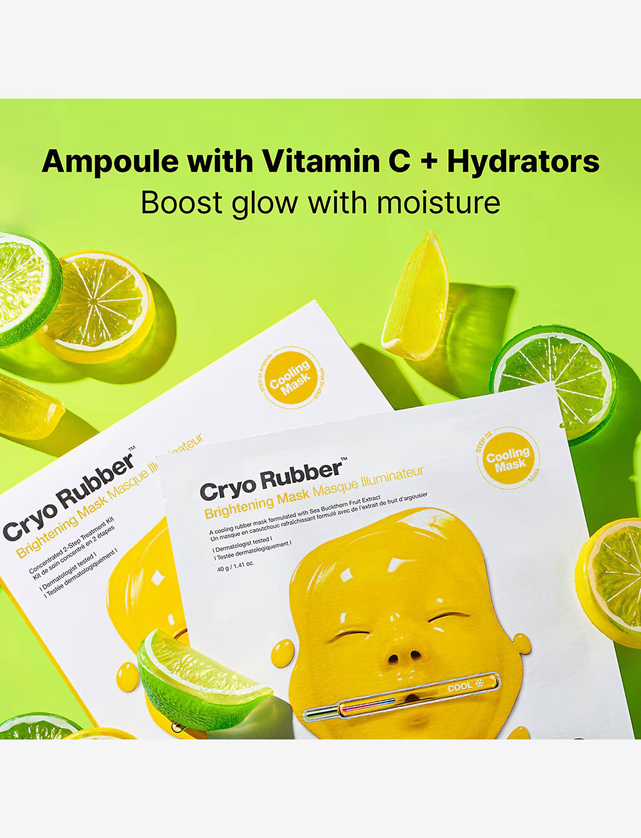 Dr.Jart+ - Cryo Rubber Brightening Mask - clear - 2