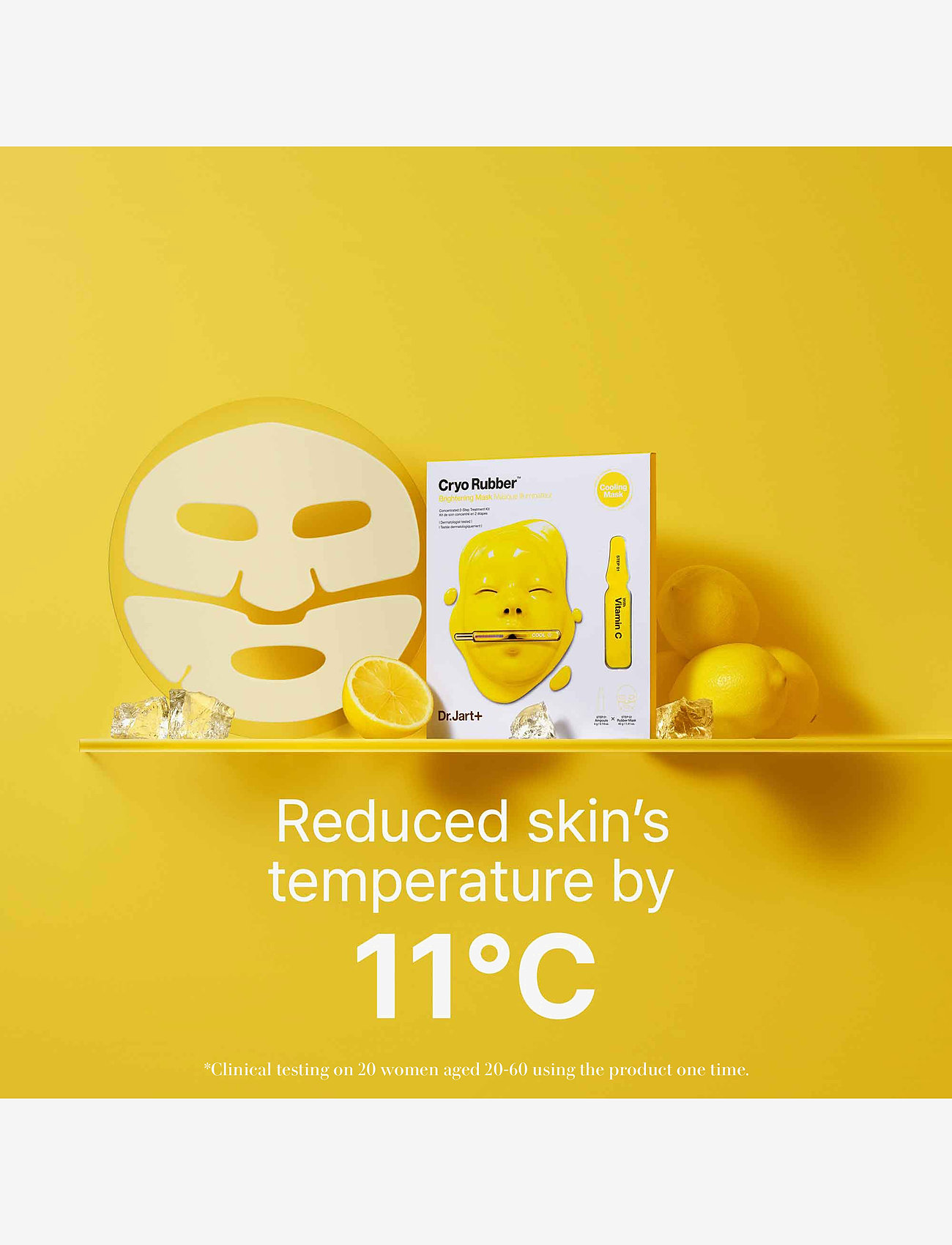 Dr.Jart+ - Cryo Rubber Brightening Mask - clear - 3