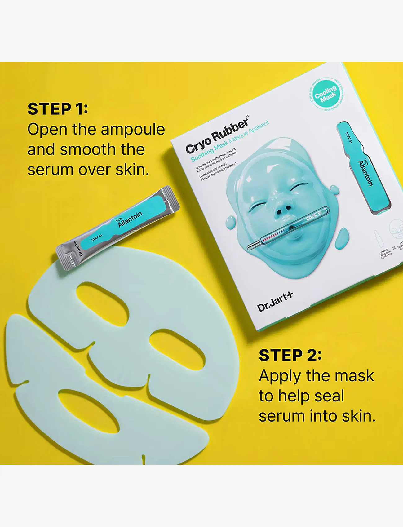 Dr.Jart+ - Cryo Rubber Soothing Mask - clear - 1