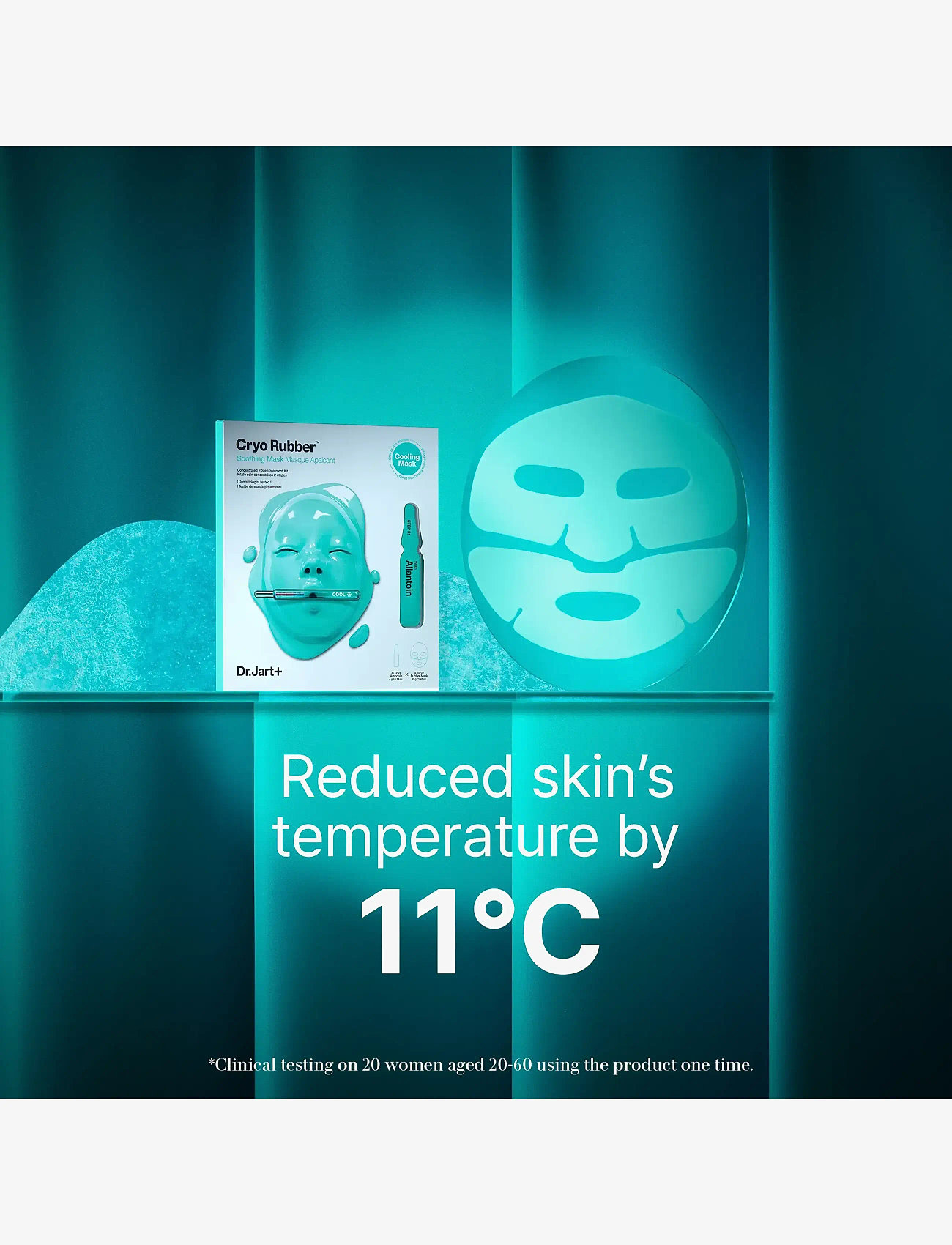 Dr.Jart+ - Cryo Rubber Soothing Mask - clear - 3