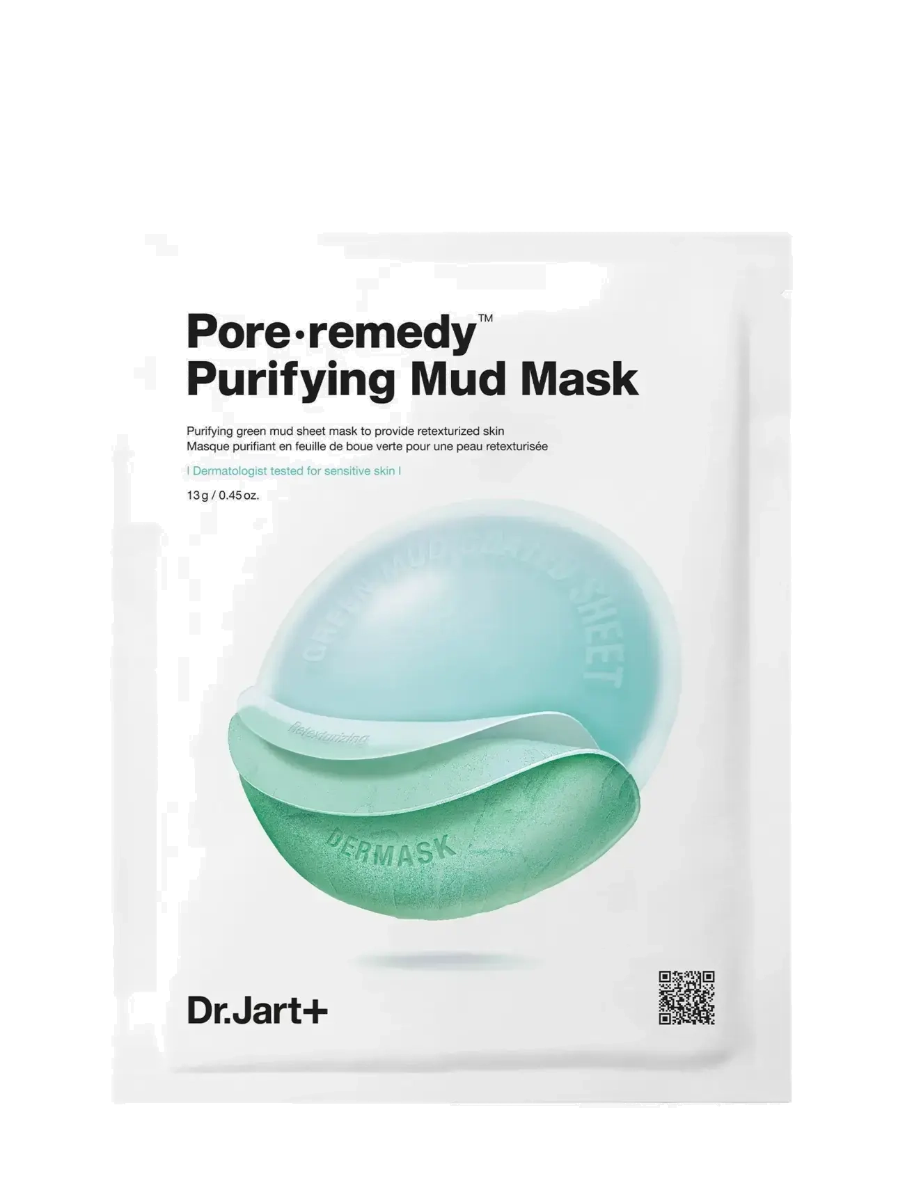Dr.Jart+ Dermask Pore·remedy Purifying Mud Mask, 13 G, Nude, Masker > Sheetmask, Dame