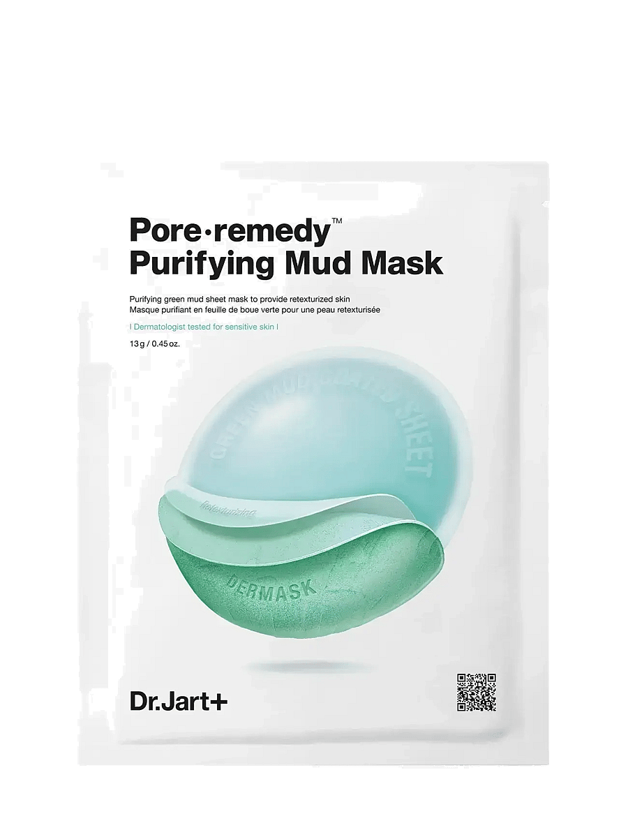 Dr.Jart+ - Dermask Pore·remedy Purifying Mud Mask - sheet masks - clear - 0
