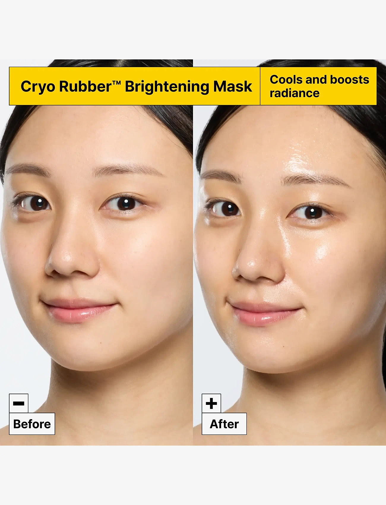 Dr.Jart+ - Cryo Rubber Brightening Mask - sheet masks - clear - 2
