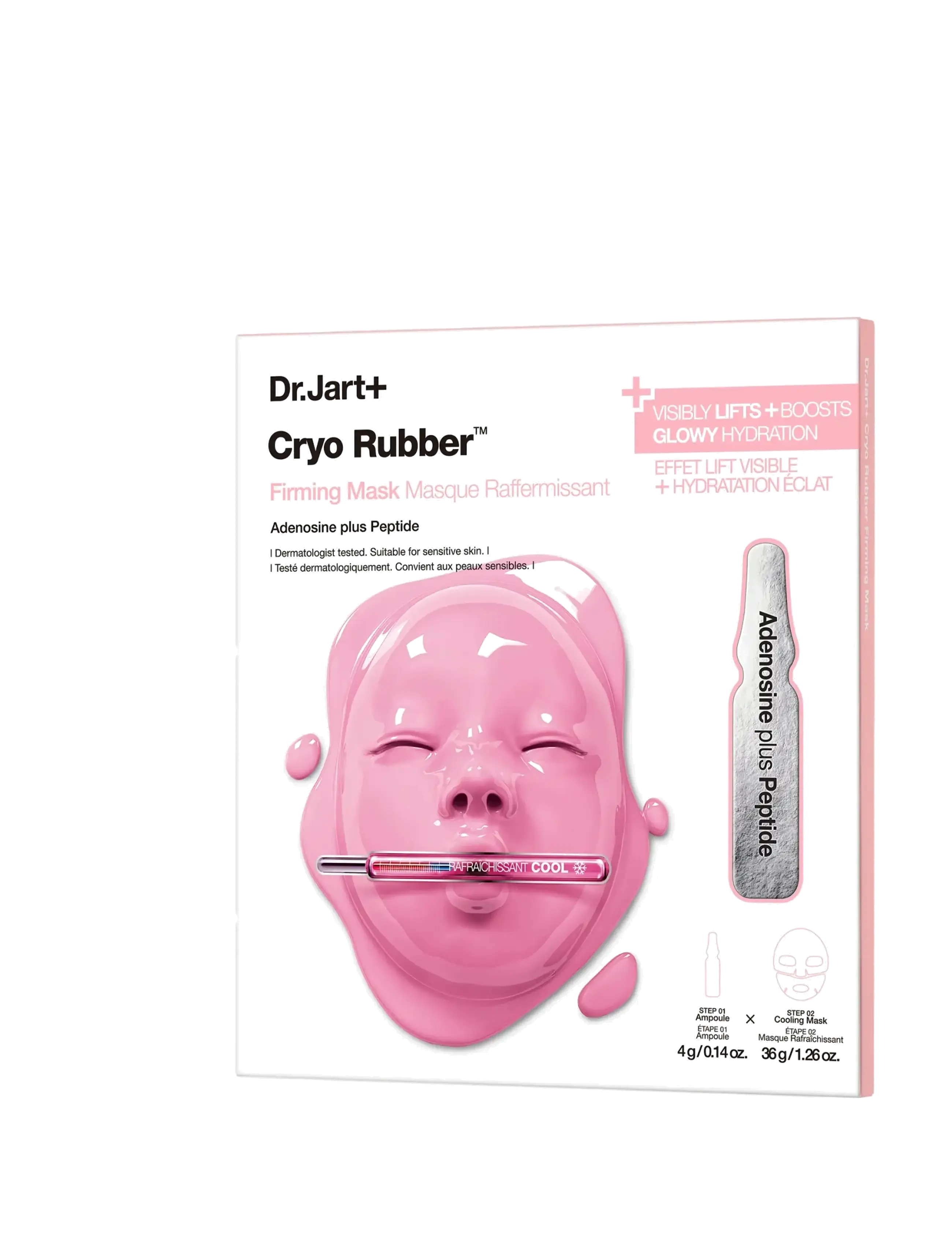 Dr.Jart+ Cryo Rubber Firming Mask, 50 ml, Nude, Masker > Sheetmask, Dame