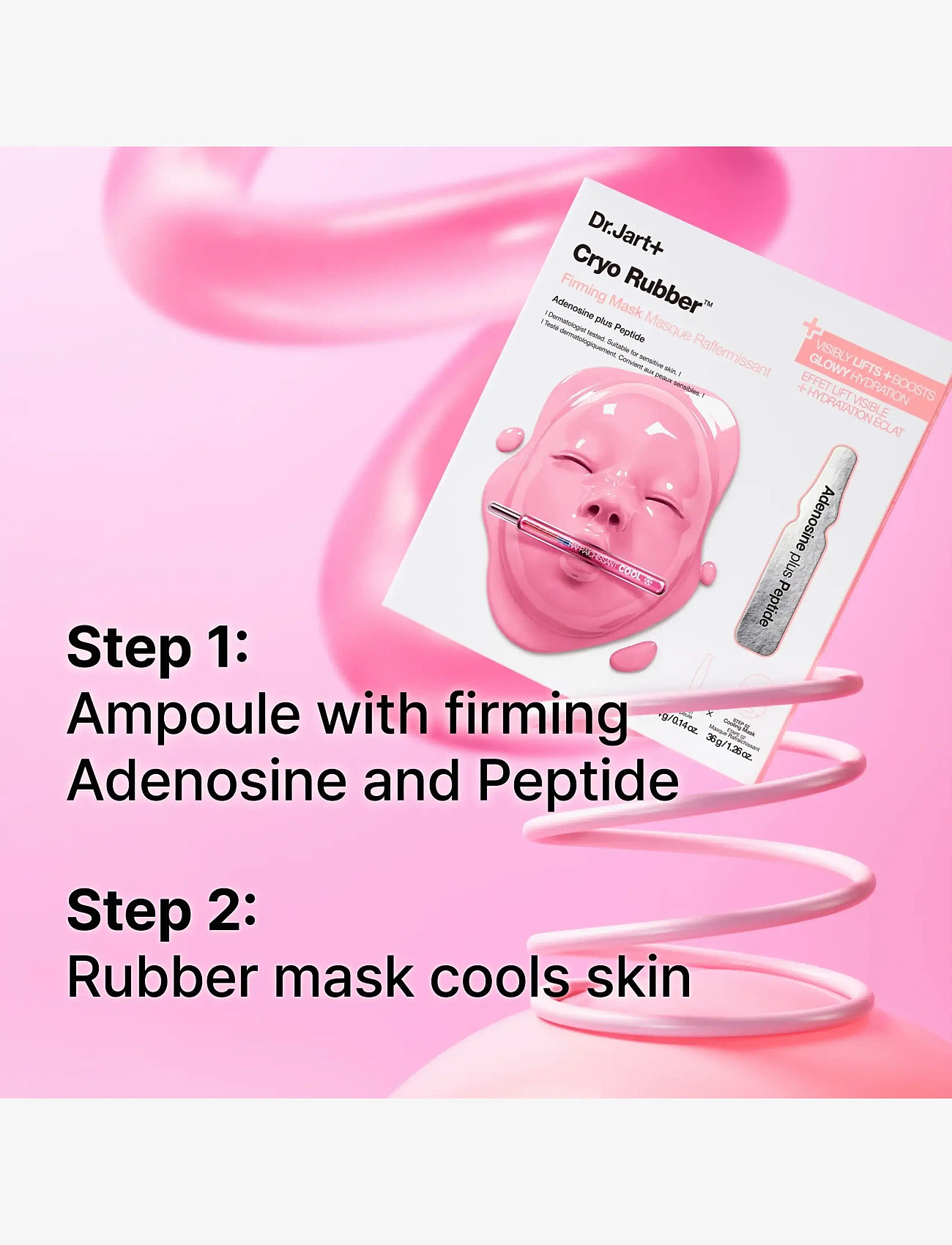 Dr.Jart+ - Cryo Rubber Firming Mask - sheet masks - clear - 5