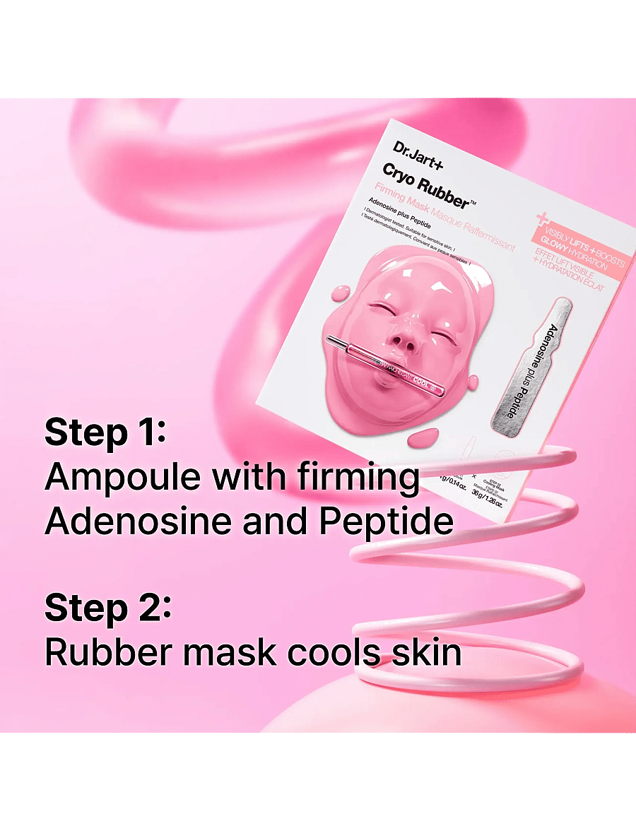 Dr.Jart+ - Cryo Rubber Firming Mask - sheet masks - clear - 5