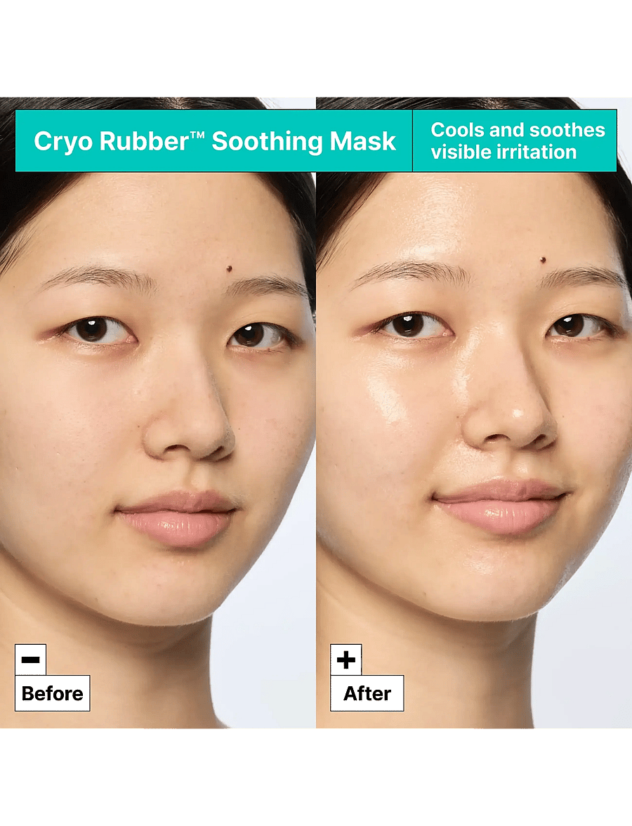 Dr.Jart+ - Cryo Rubber Soothing Mask - sheet masks - clear - 2