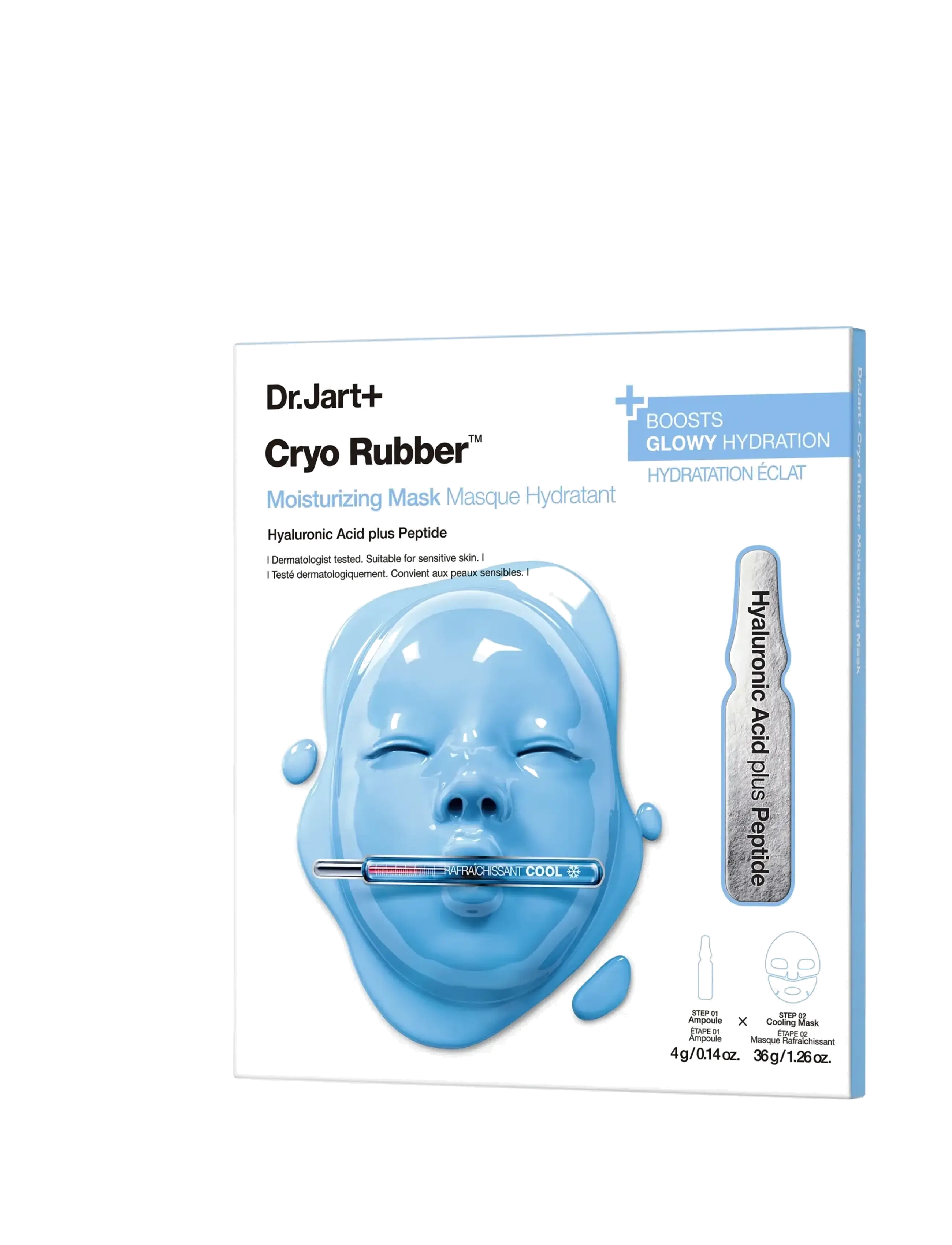 Dr.Jart+ Cryo Rubber Moisture Mask, 50 ml, Nude, Masker > Sheetmask, Dame