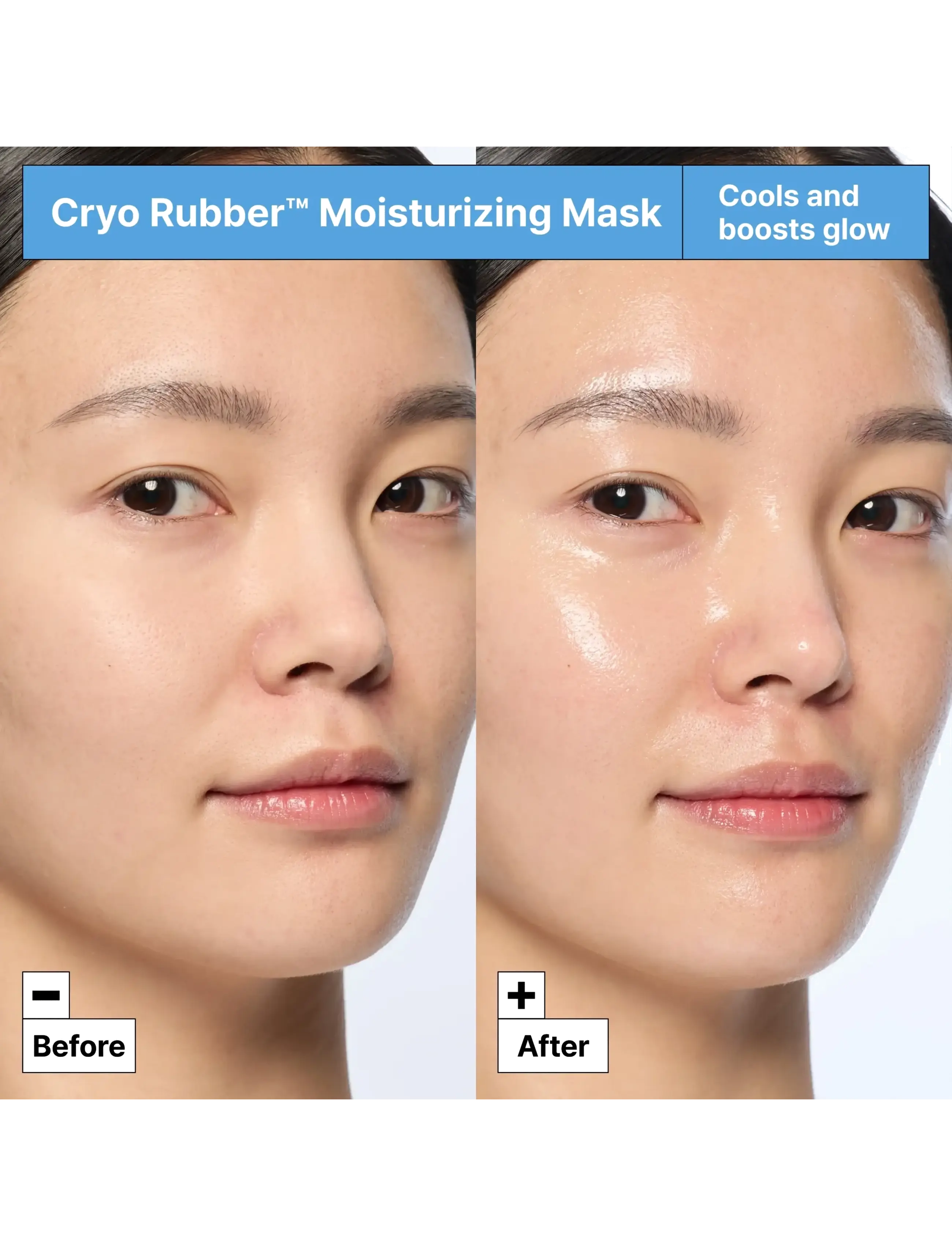 Dr.Jart+ - Cryo Rubber Moisture Mask - sheet masks - clear - 2