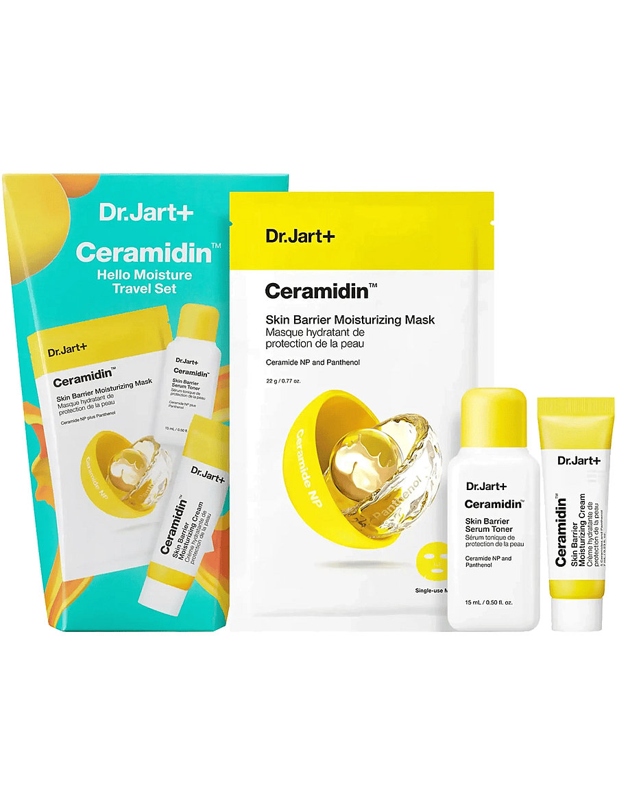 Dr.Jart+ - Ceramidin Hello Moisture Travel Set - Återfuktande masker - clear - 0