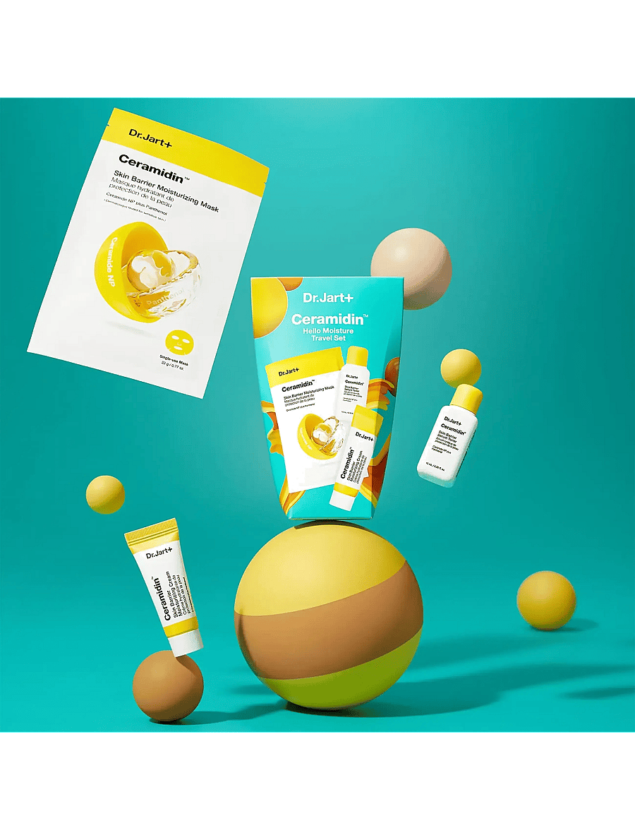 Dr.Jart+ - Ceramidin Hello Moisture Travel Set - Återfuktande masker - clear - 2
