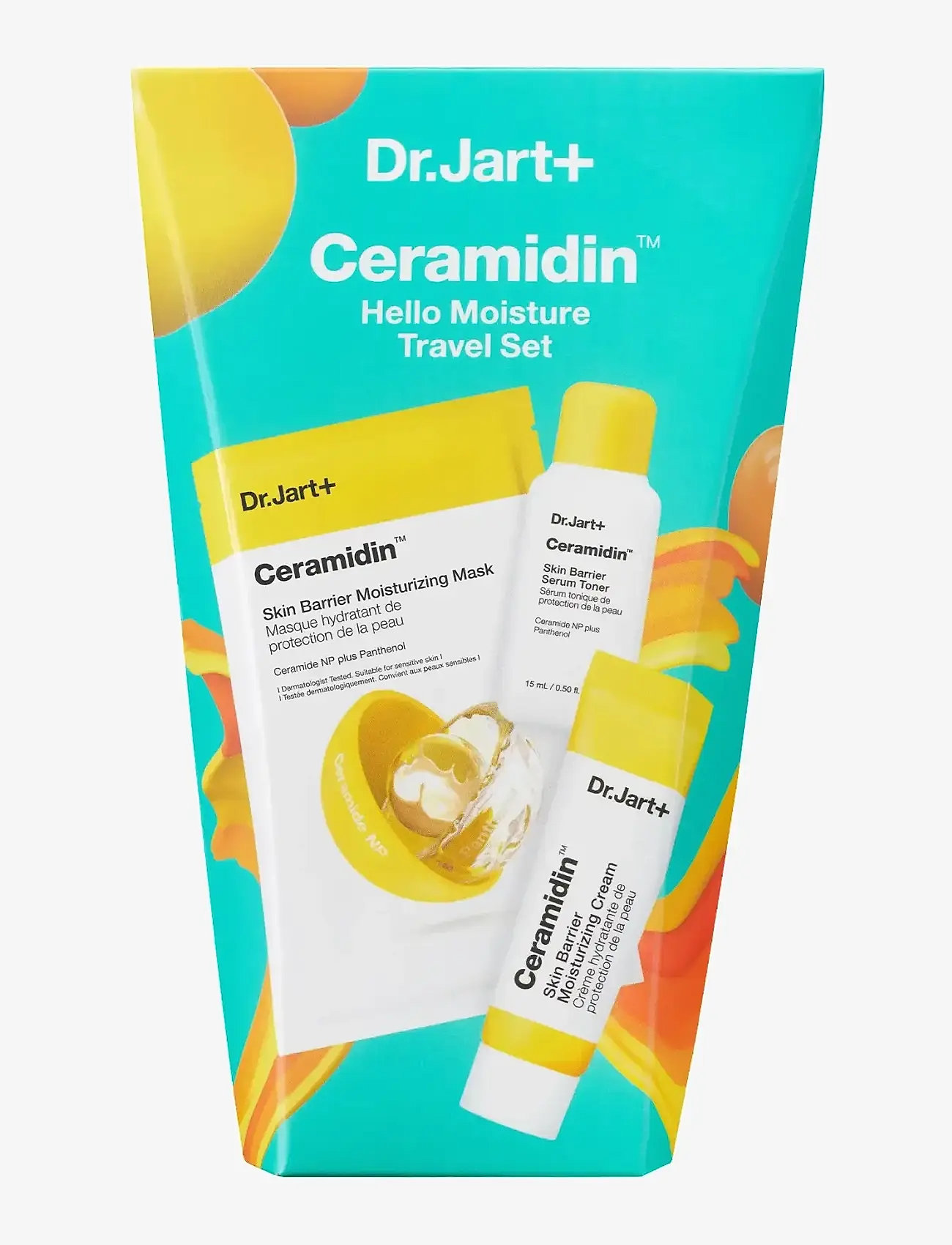 Dr.Jart+ - Ceramidin Hello Moisture Travel Set - moisturizing masks - clear - 4
