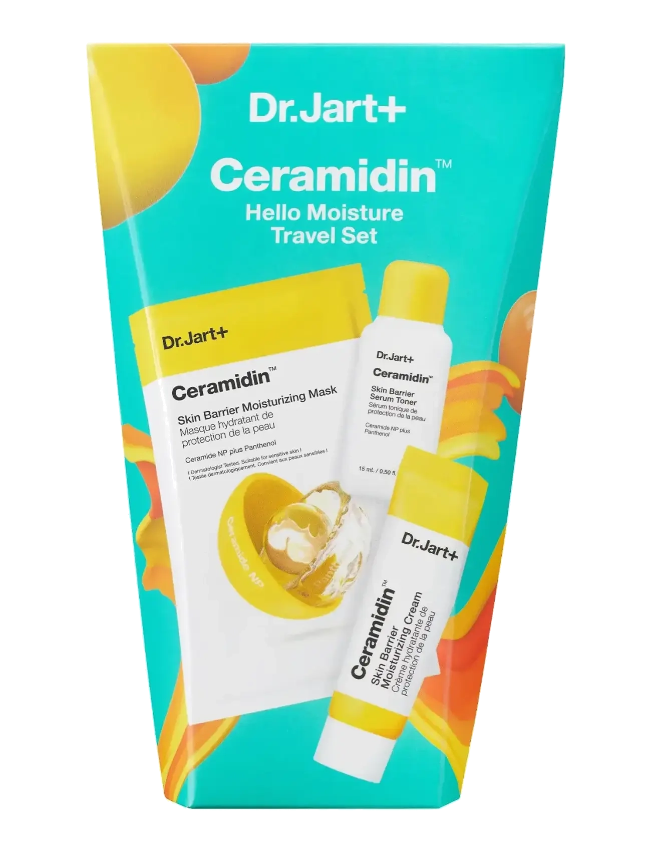 Dr.Jart+ - Ceramidin Hello Moisture Travel Set - fugtgivende masker - clear - 4