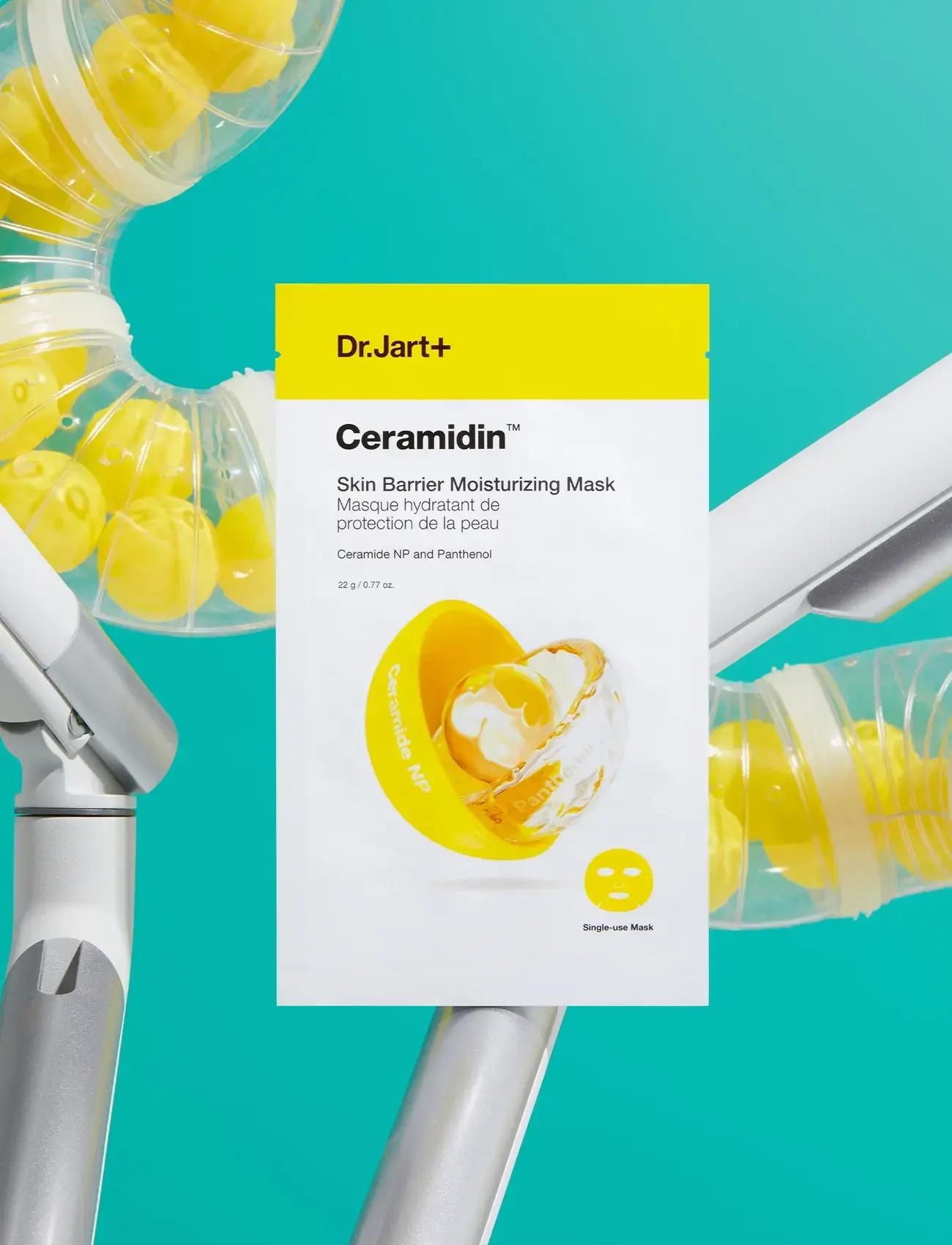 Dr.Jart+ - Dr.Jart+ Ceramidin Skin Barrier Moisturizing Mask - sheet masks - clear - 3