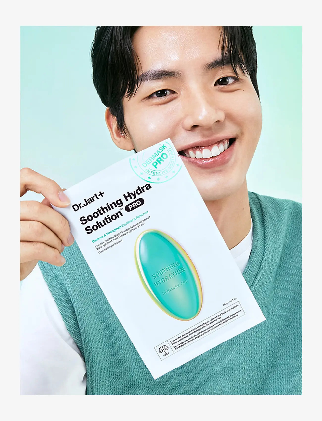 Dr.Jart+ - Dermask Soothing Hydra Solution Pro - sheet masks - clear - 3